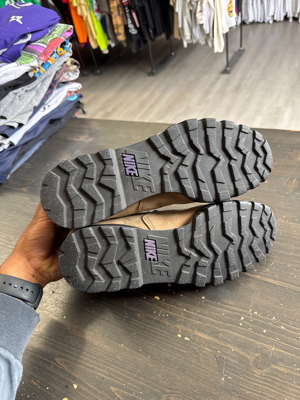 Pre-owned Vintage 1993 Nike Air Hiking Boots