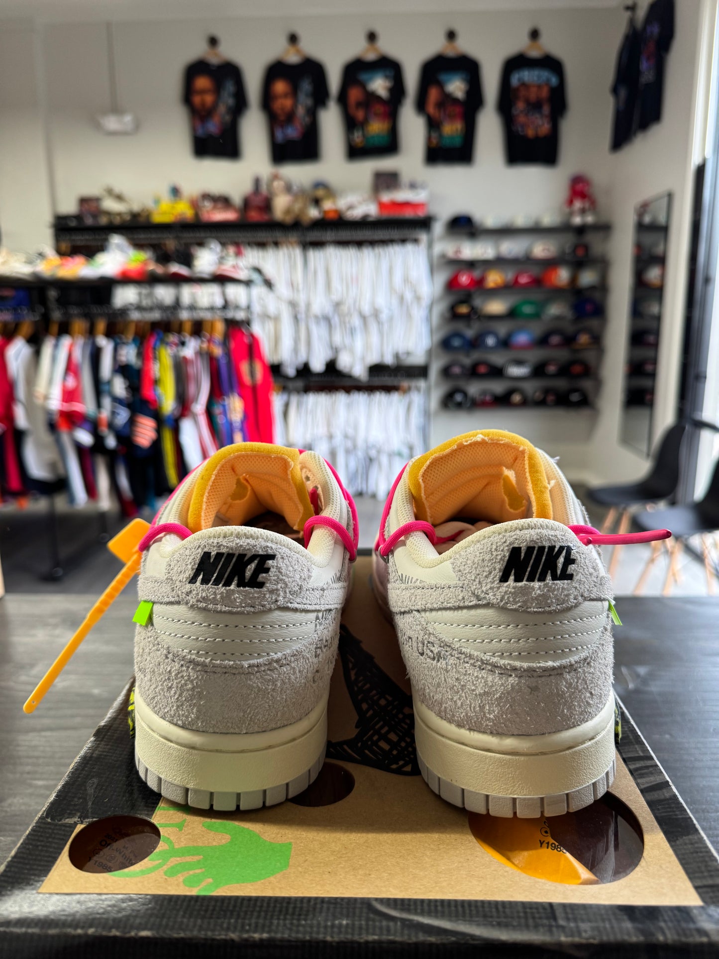 Pre-owned Nike x Off White Dunk Low Lot 17