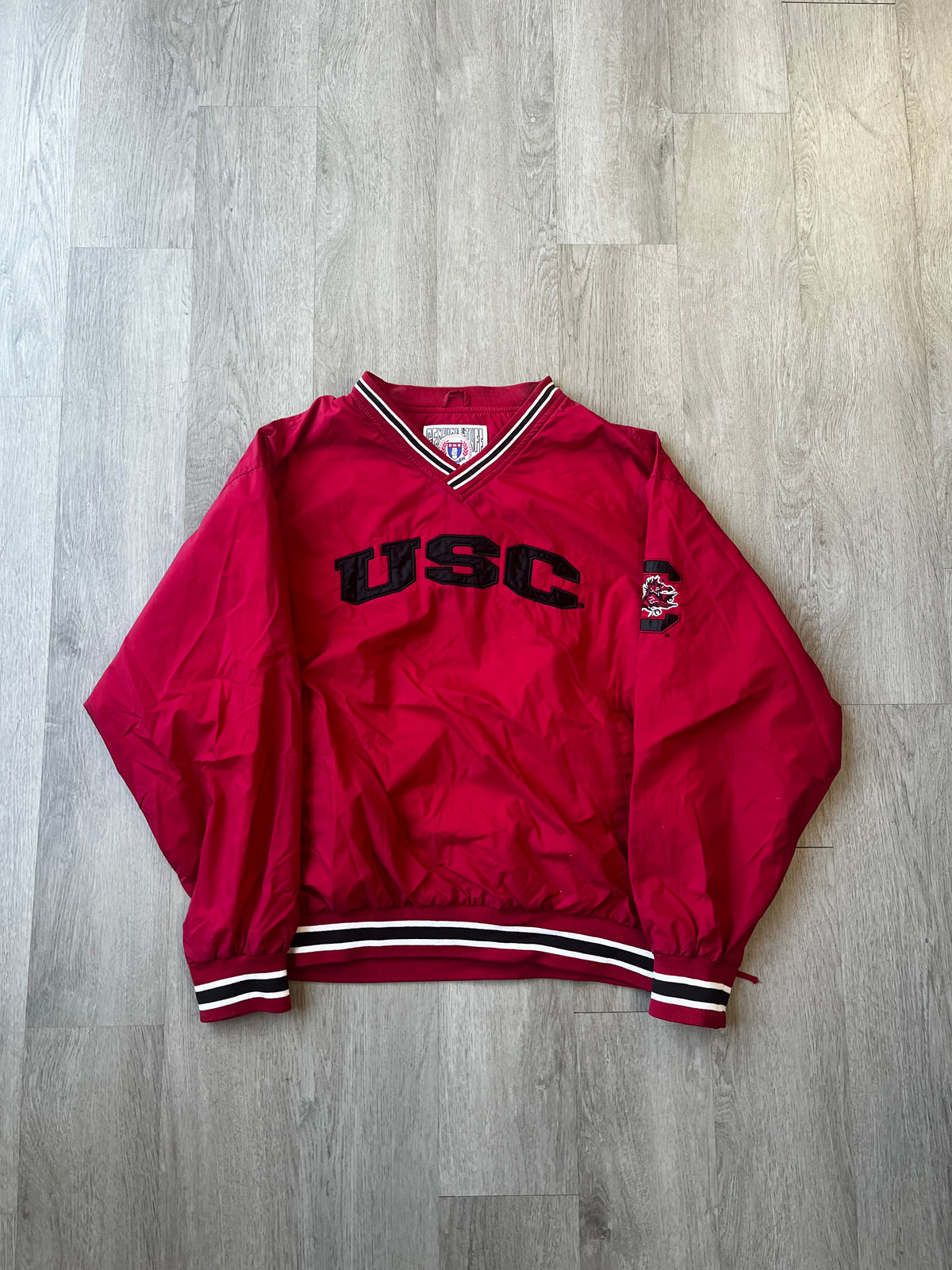 Vintage USC Gamecocks Windbreaker Crewneck