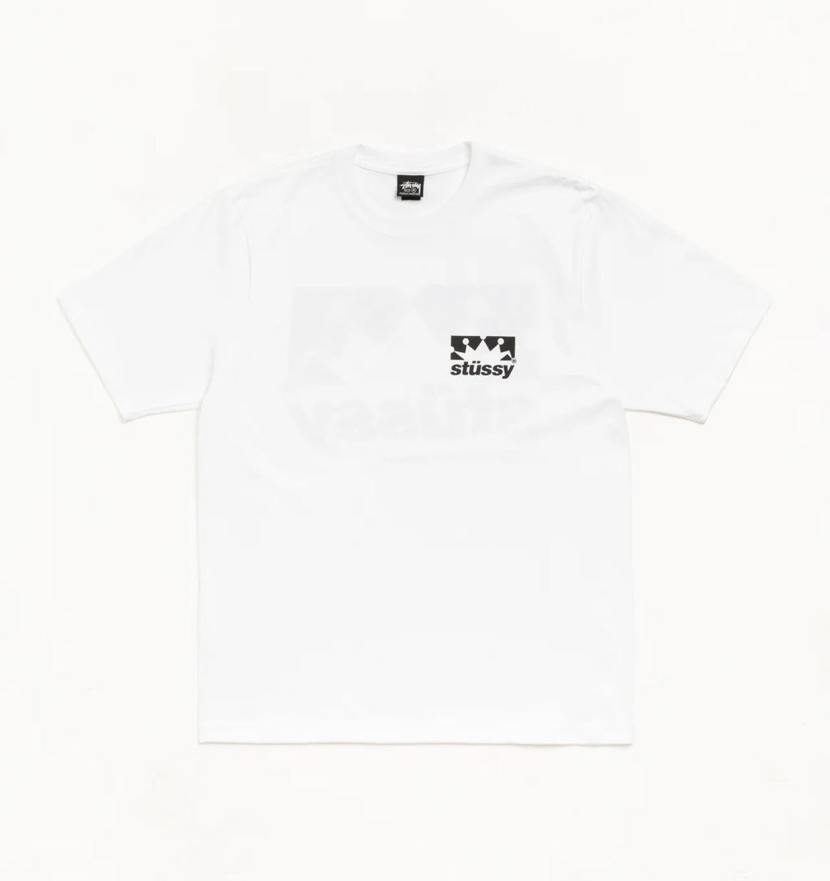 Stussy White Box Crown Tee Stüssy