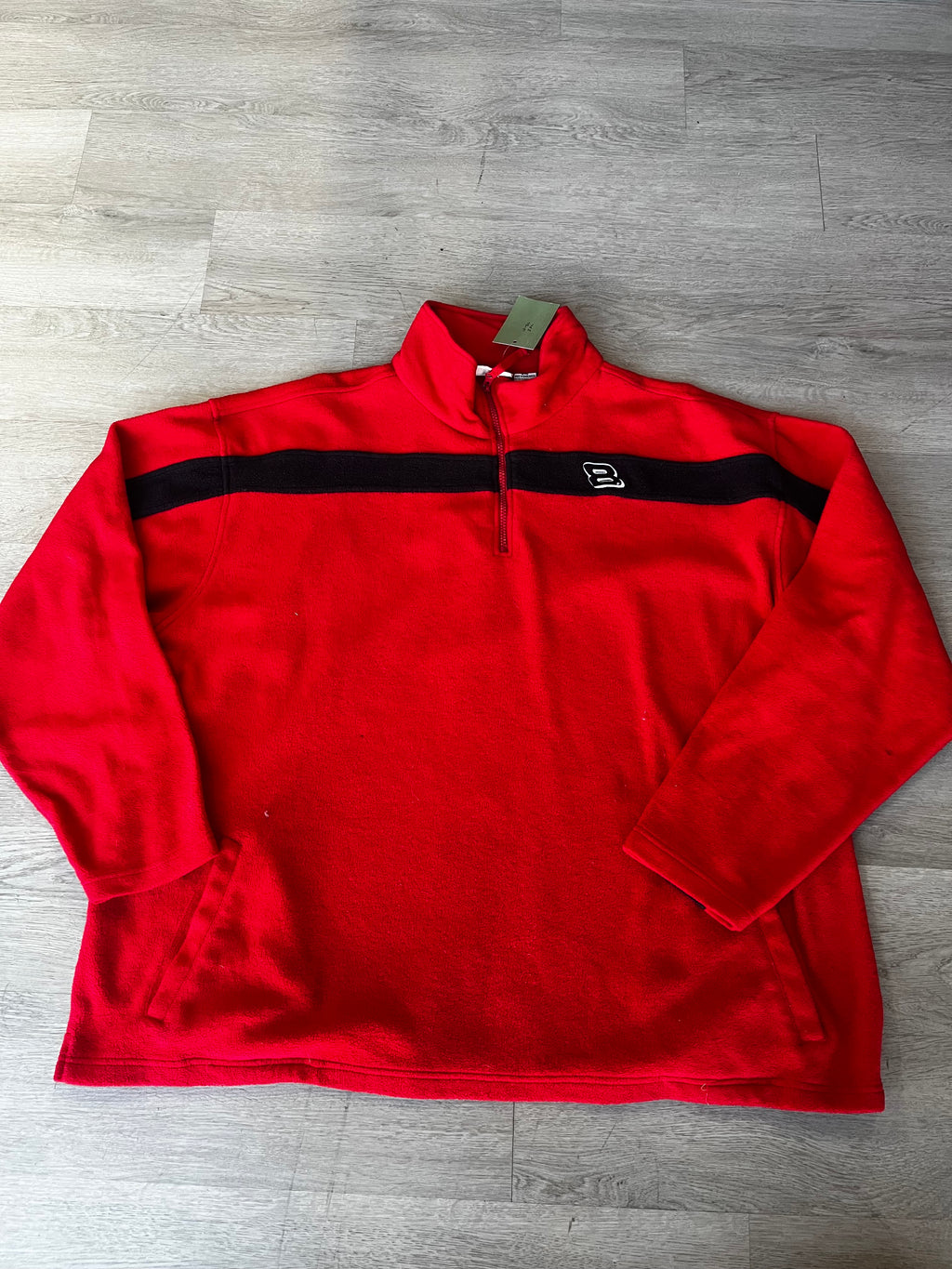 Red Dale Jr Budweiser Quarter Zip