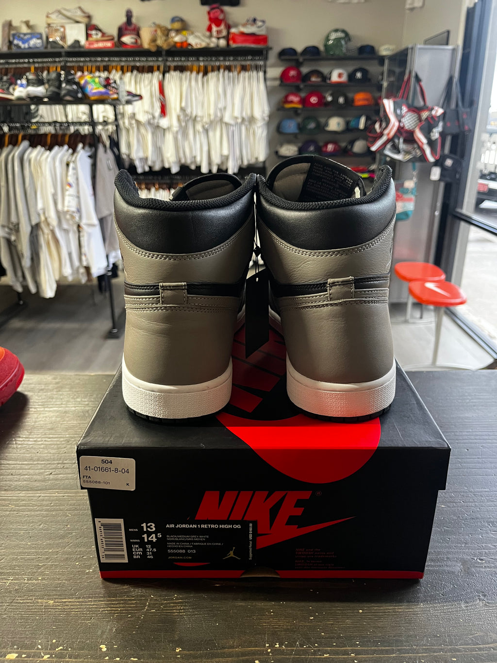 Pre-owned Air Jordan 1 Retro High OG Shadow