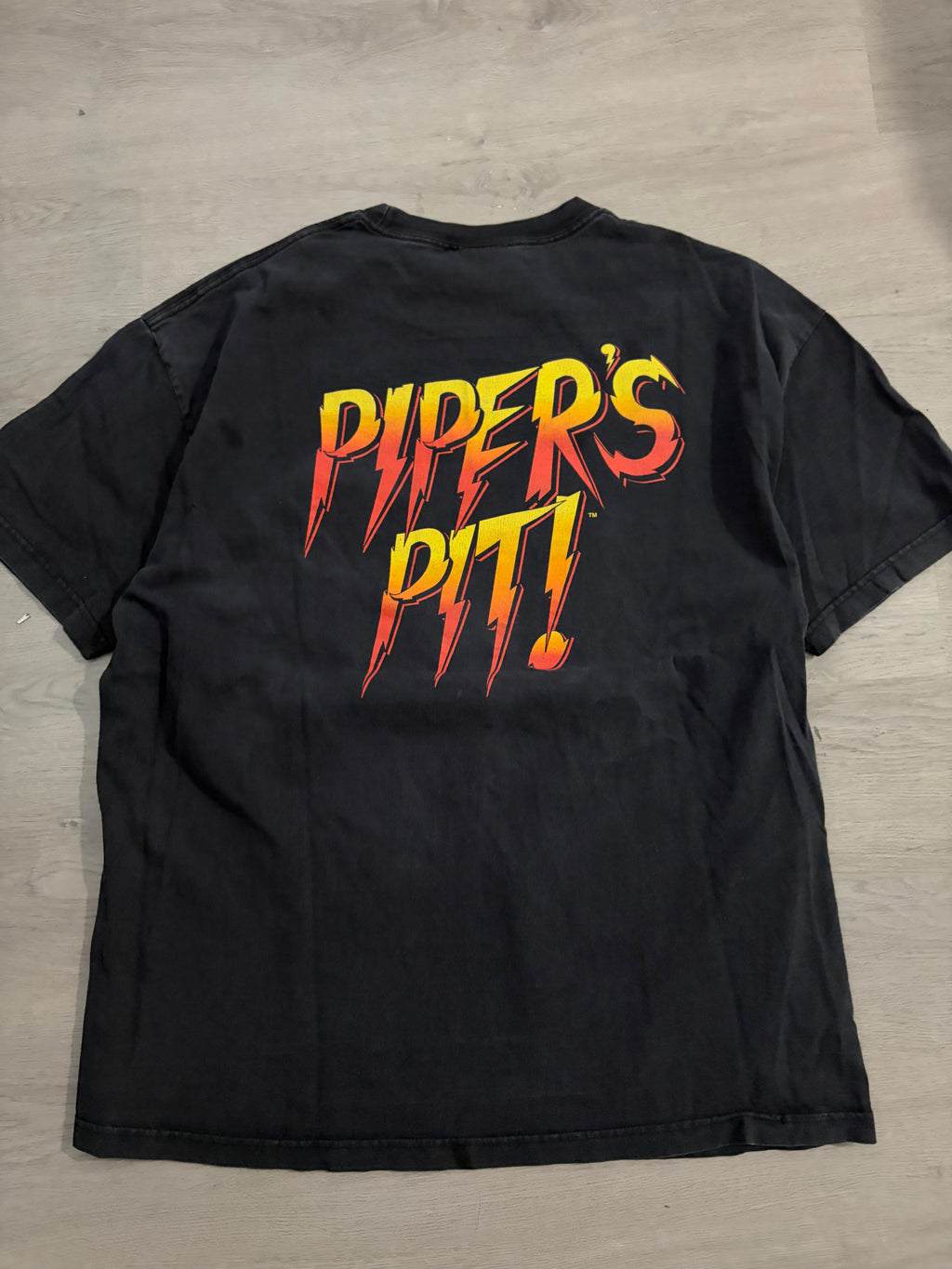 Vintage WWE Rowdy Roddy Piper Hot Rod Piper's Pit Tee