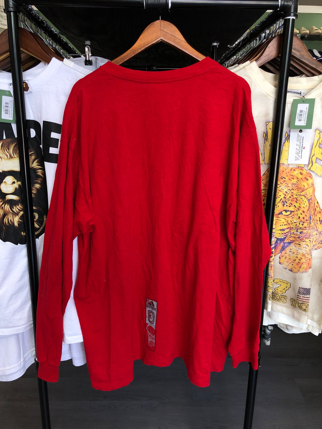 Vintage Adidas Hoops Long Sleeve Tee
