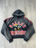 Vale Forever Anthem Pullover Hoodie in Black/Red