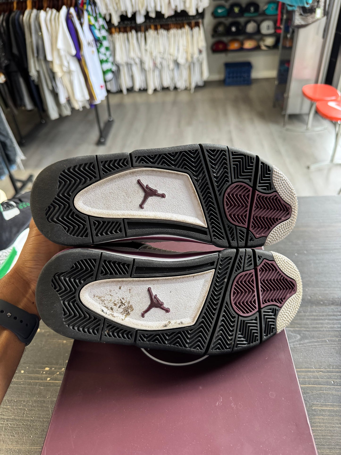 Pre-owned Jordan Retro 4 PSG Paris Saint German