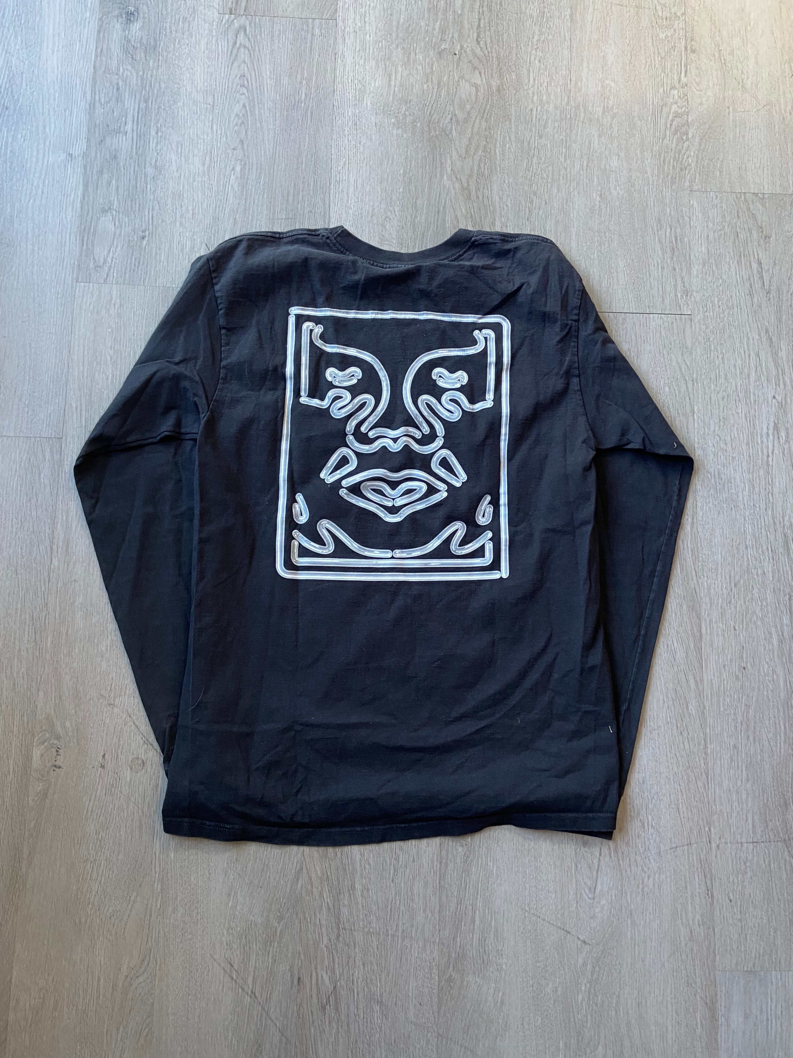 OBEY Chrome Icon Long Sleeve Tee