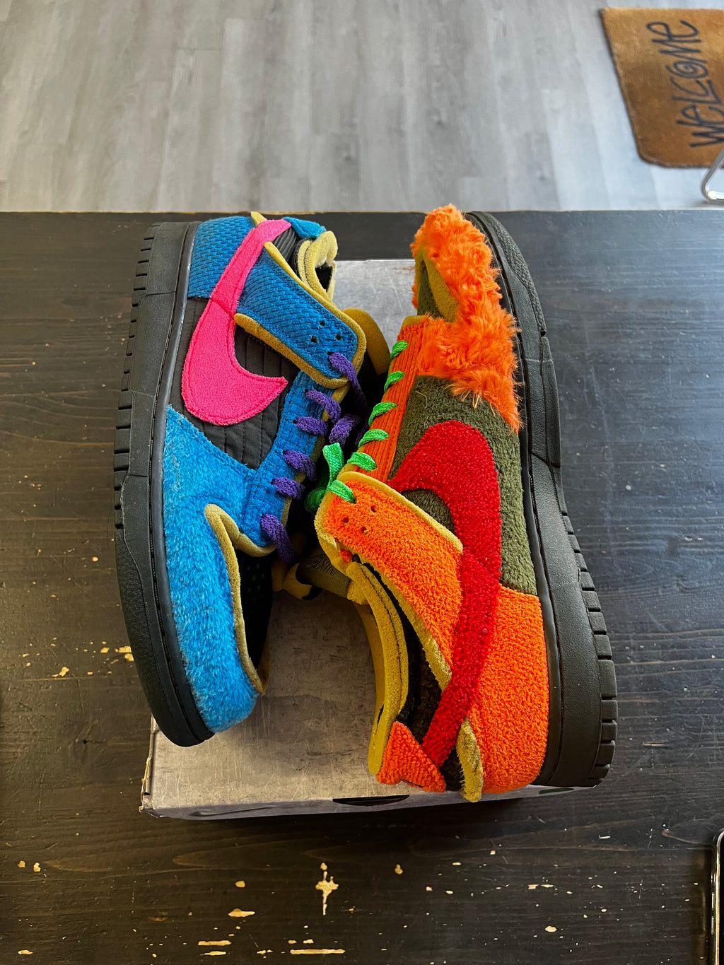 Pre-Owned Nike Dunk Low Cactus Plant Flea Market Swamp Sponge Photo Blue