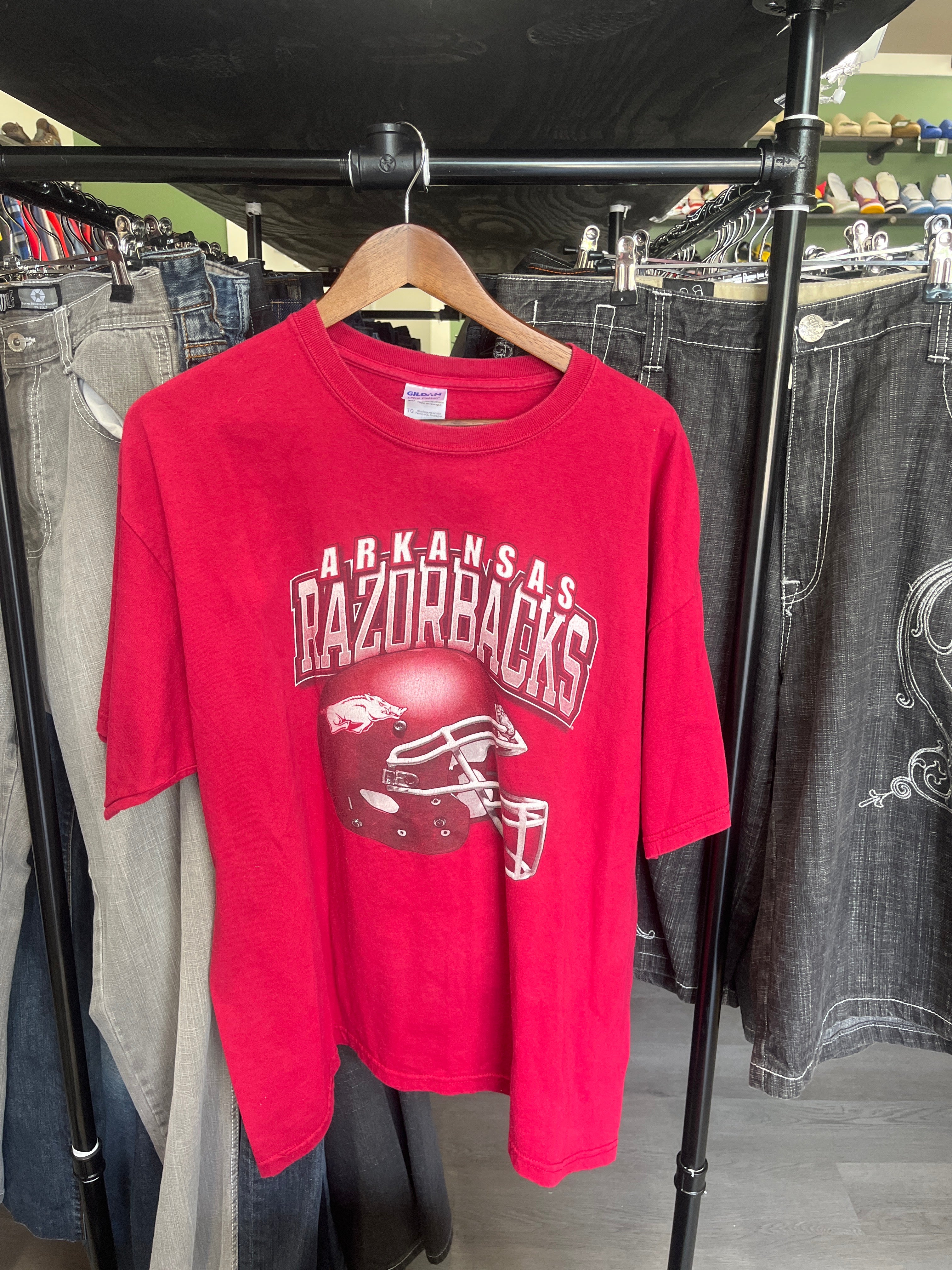Vintage University of Arkansas Football Tee