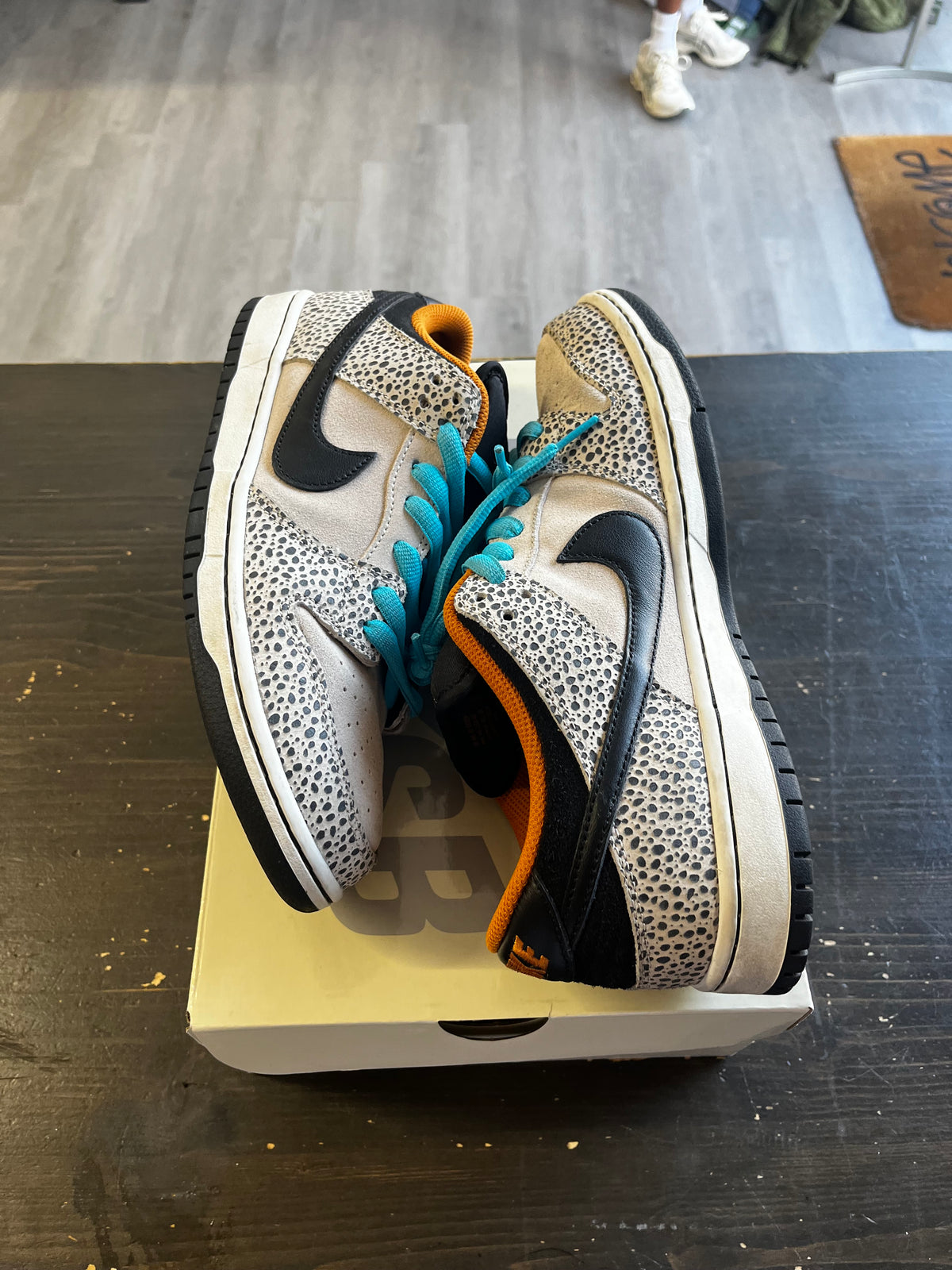 Pre-Owned Nike SB Dunk Low Electric Pack Olympic Safari