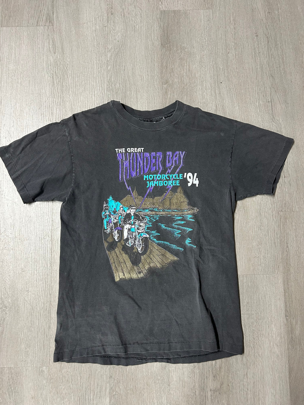 Vintage Thunder Bay Motorcycle Tee