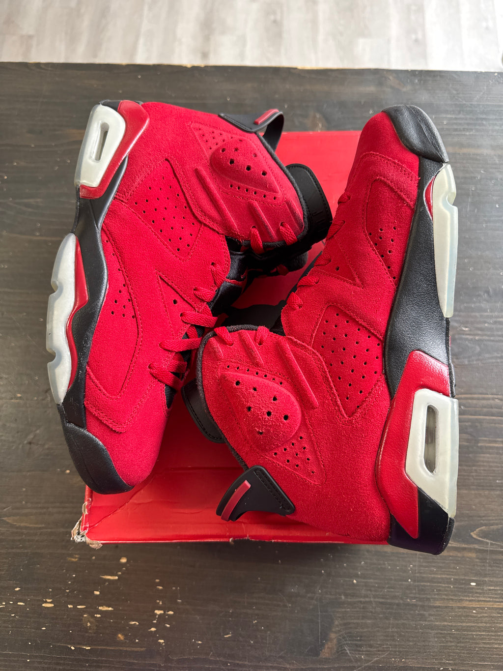 Pre-owned Jordan Retro 6 Toro Bravo