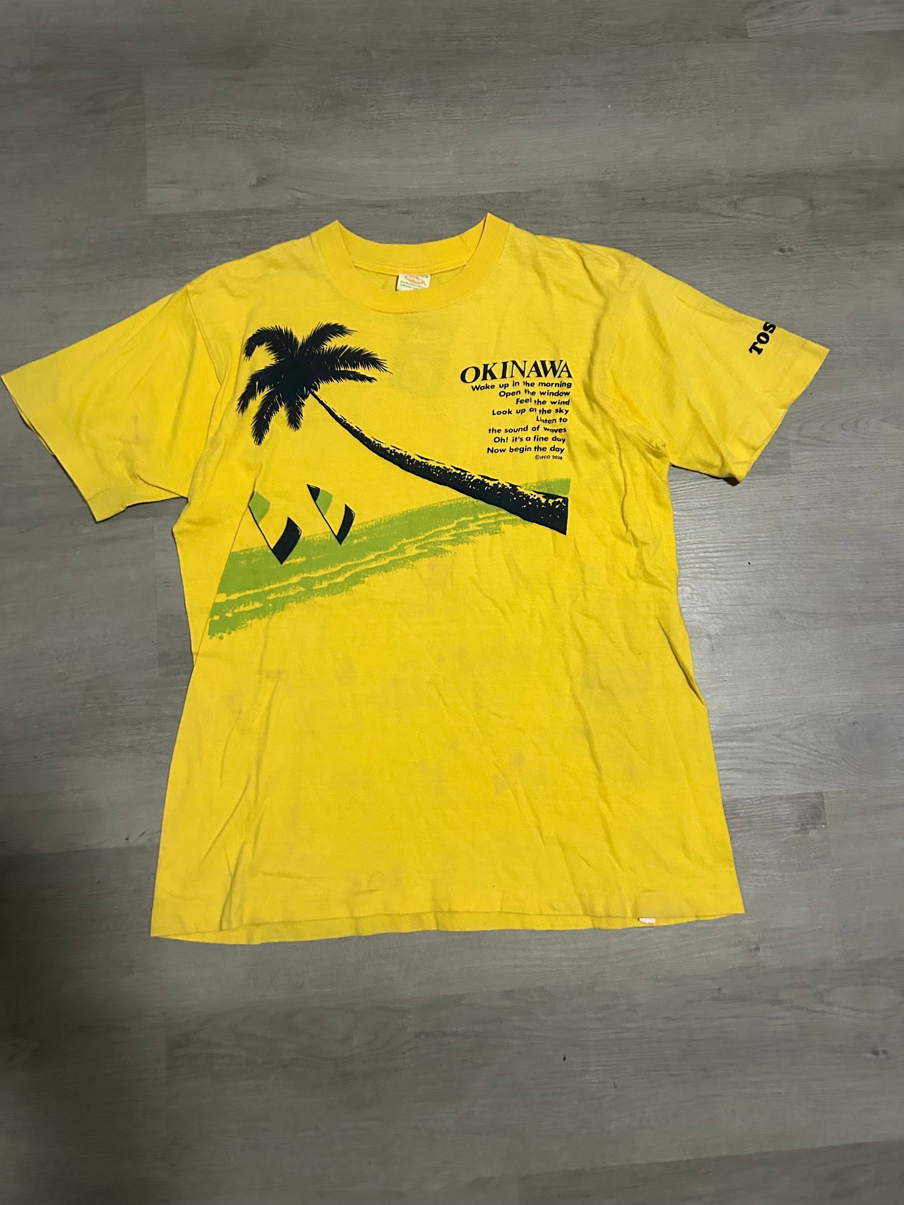 Vintage Yellow Okinawa Tee