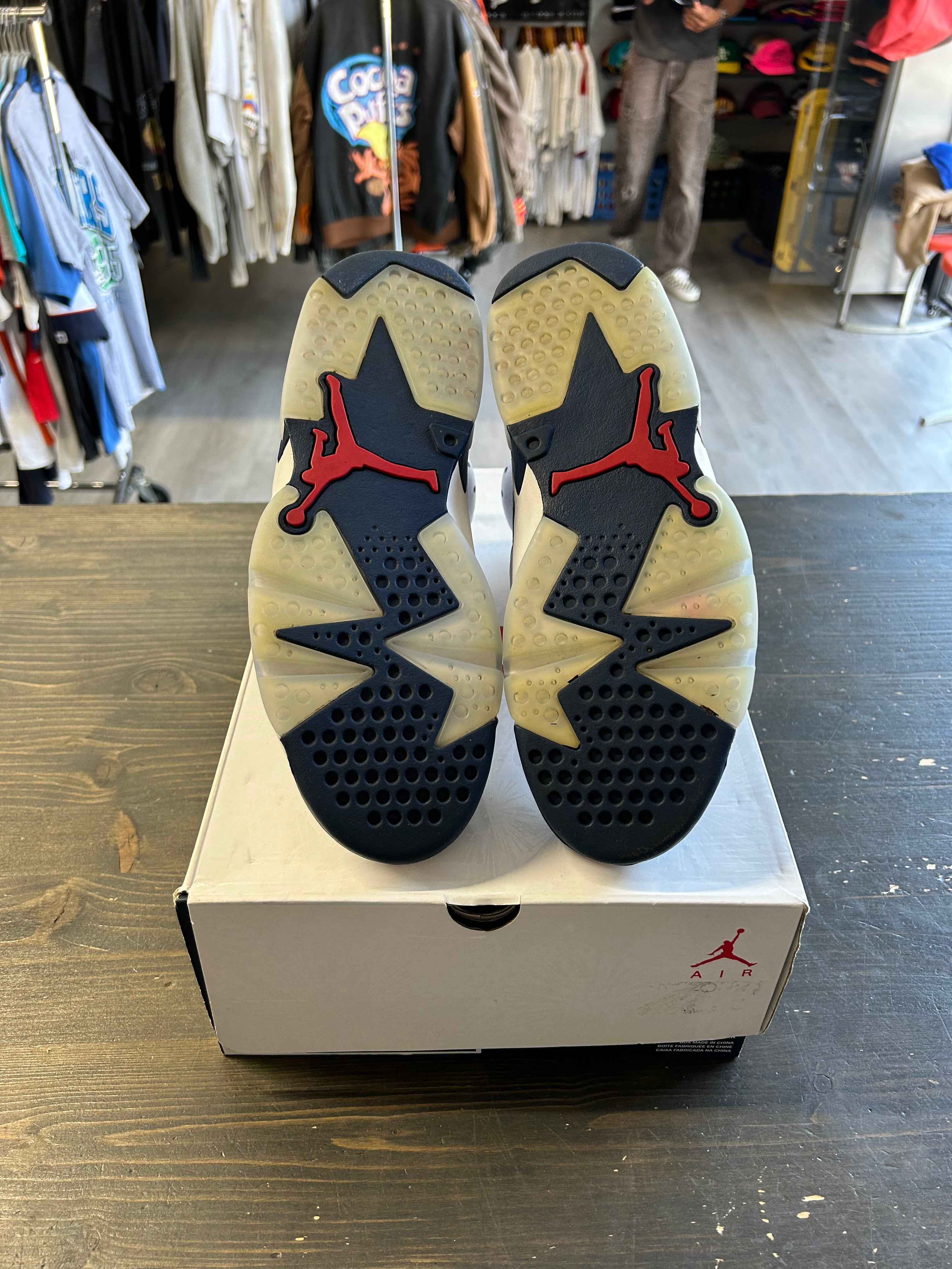 Pre-Owned Jordan 6 Retro Olympic (2024)
