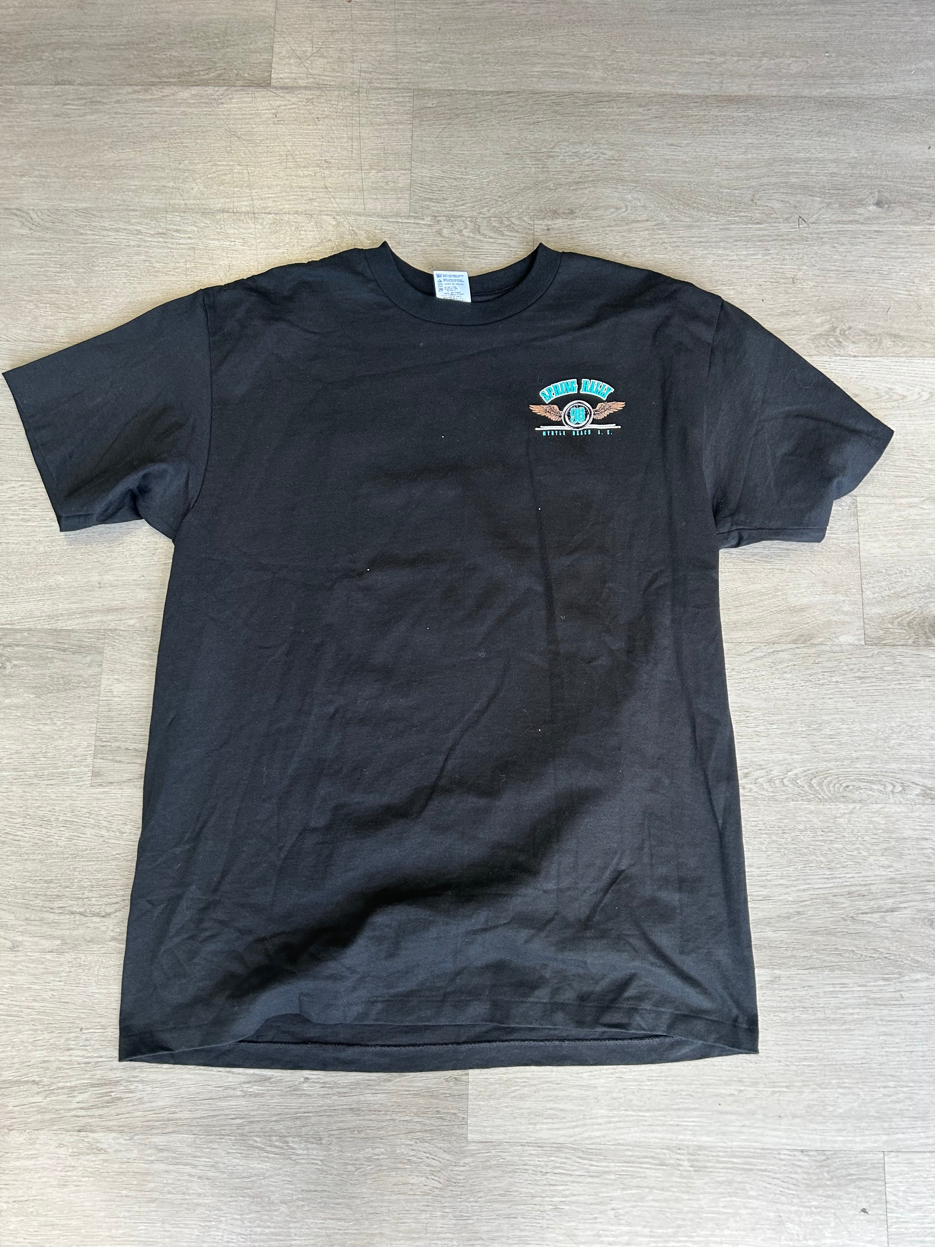 Vintage 1998 Myrtle Beach Spring Rally Tee