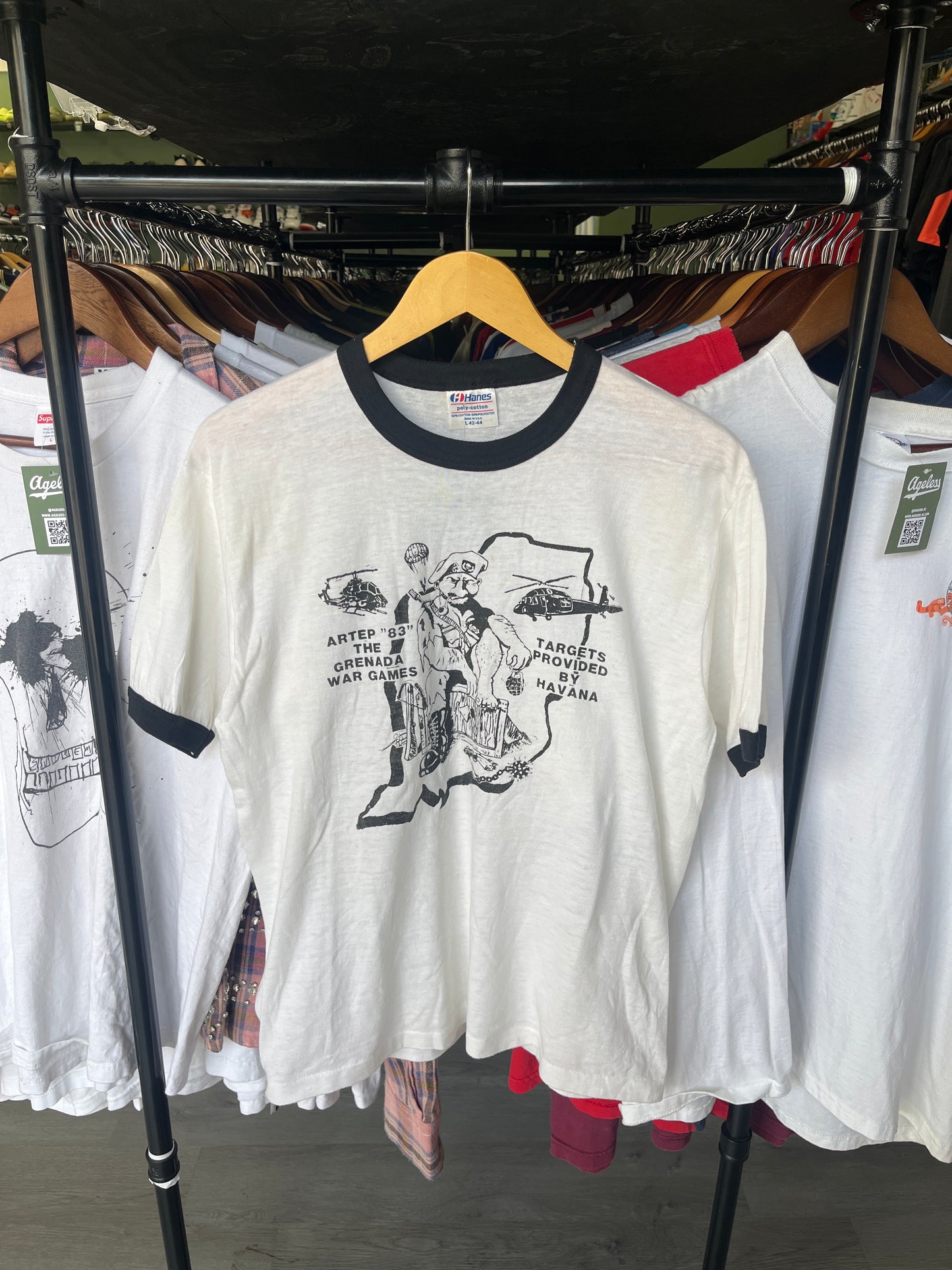 Vintage The Grenada War Games Tee