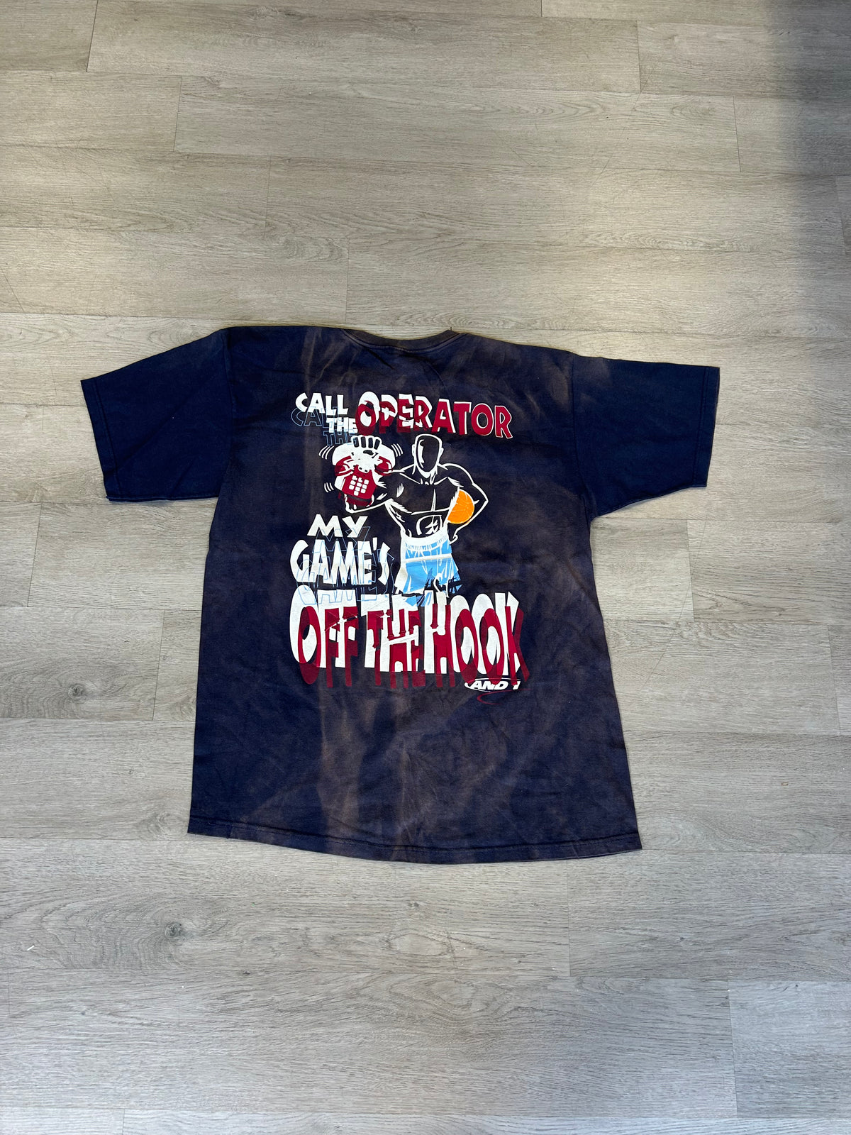 Vintage AND1 ‘Call The Operator My Game’s Off The Hook’ Tee