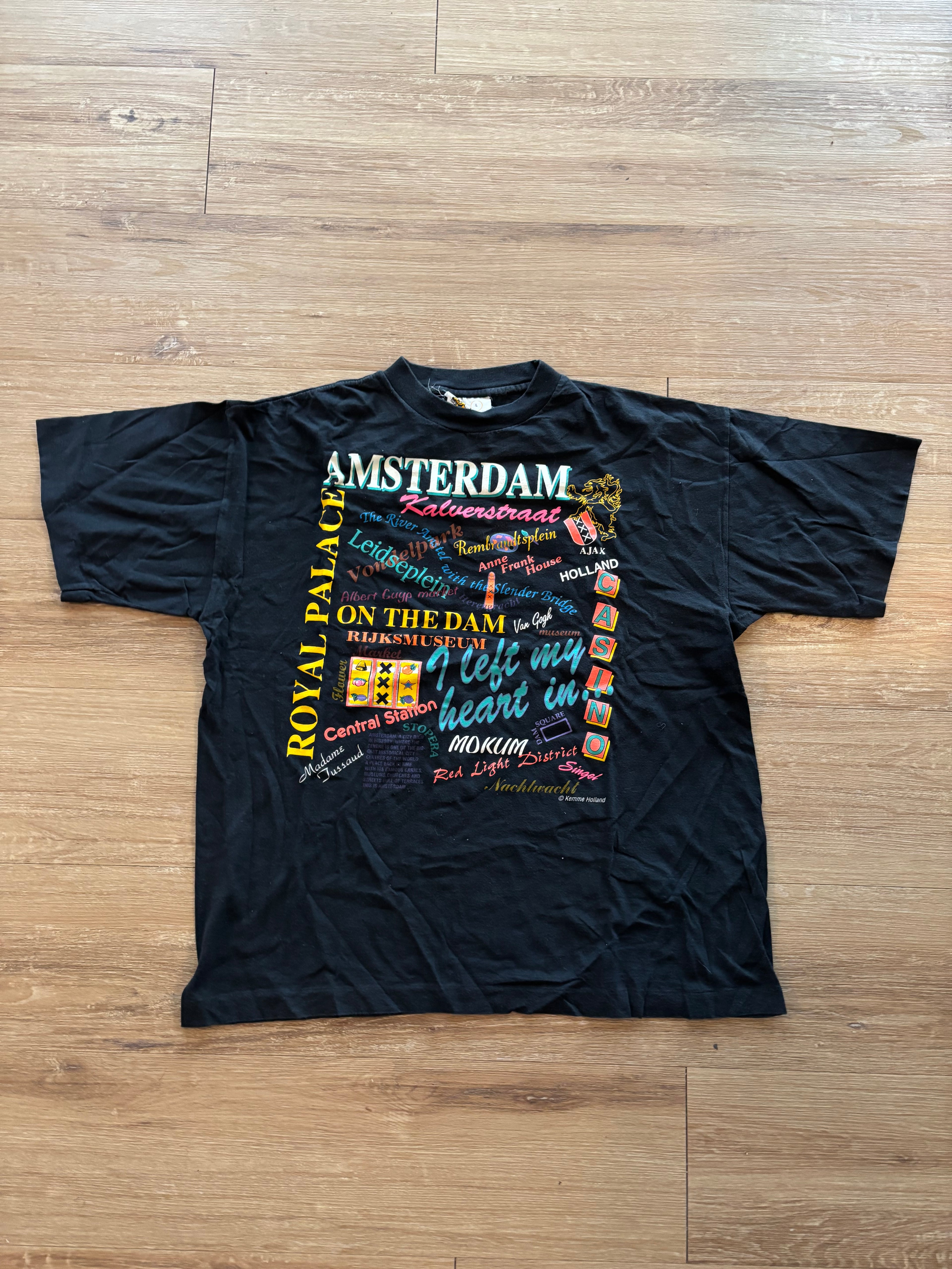 Vintage 90s Kemme Holland Souvenir Tee