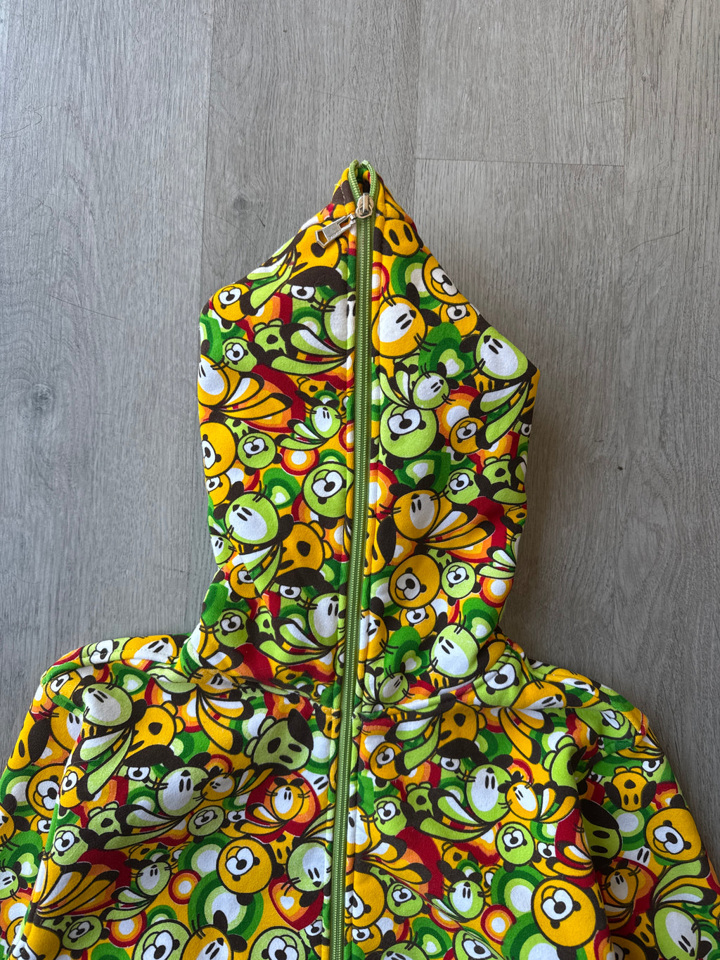 Y2K Baby Girl Hooded Zip Up