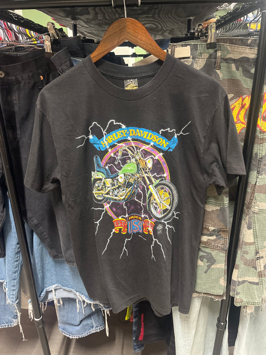 Vintage Harley Davidson Made In The USA Tee