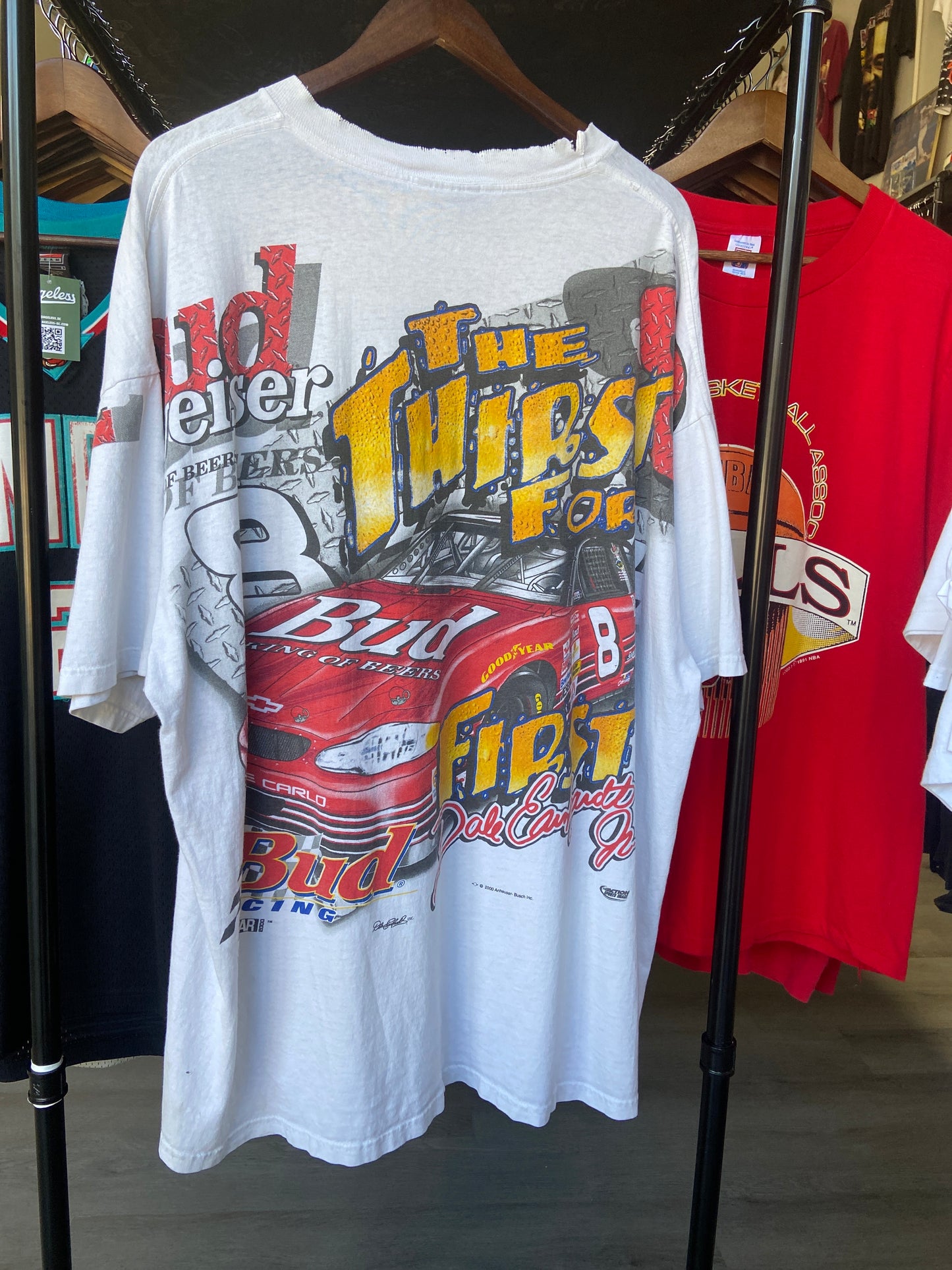 Dale Earnhardt Budweiser NASCAR Tee