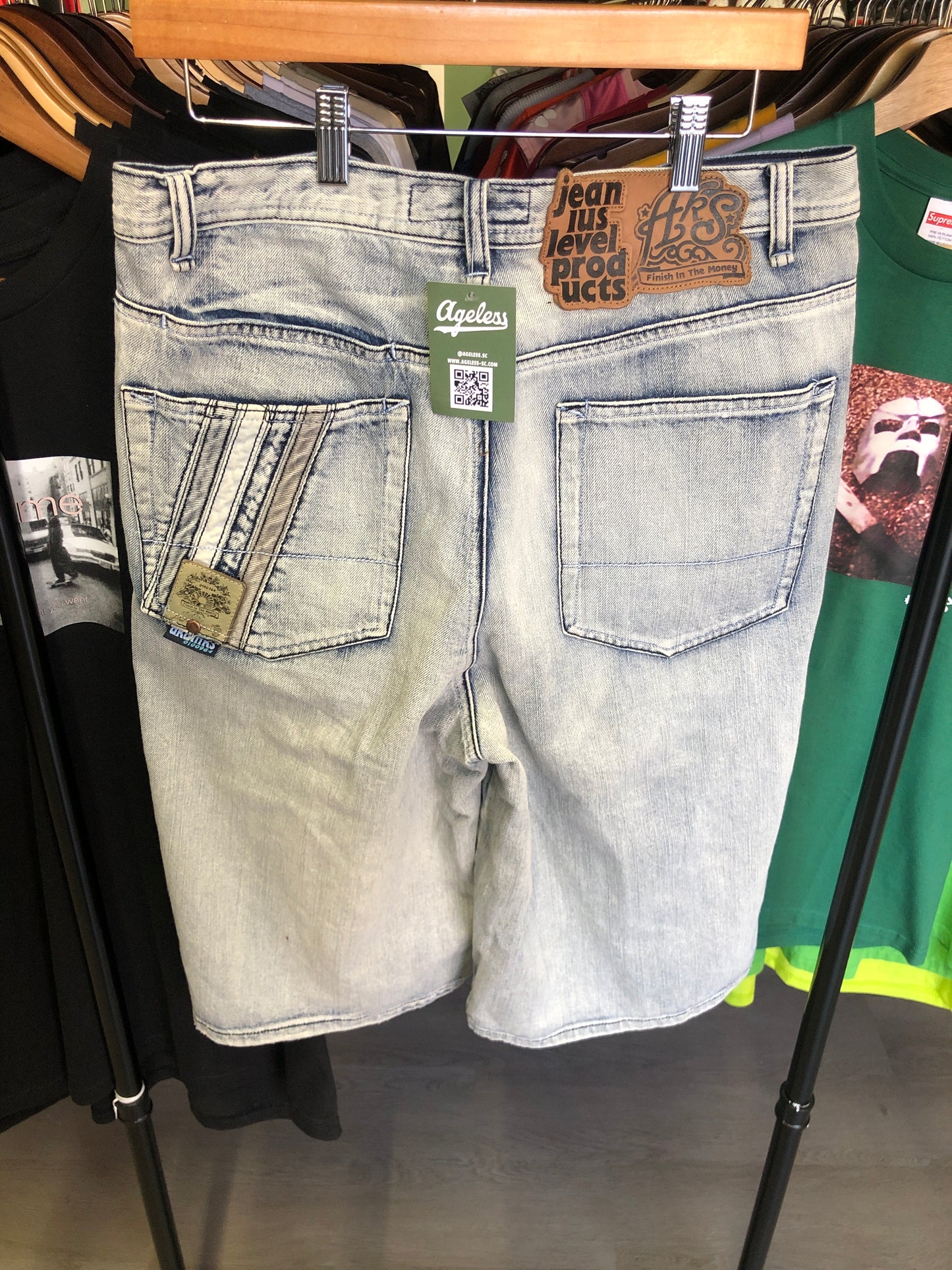 Akademiks Jean Shorts