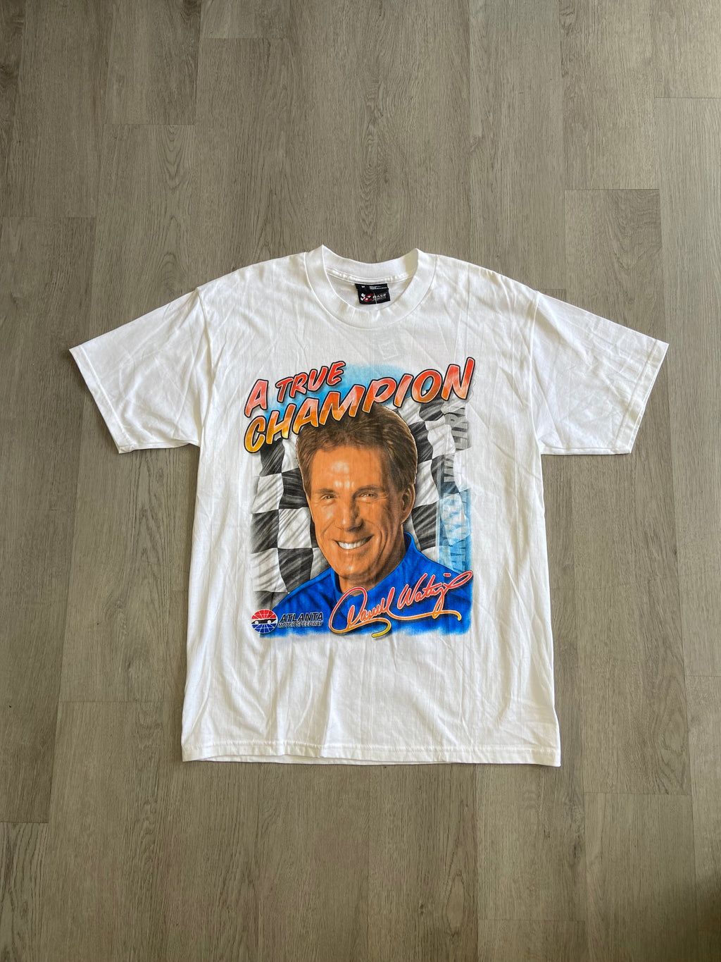 Vintage Darrell Waltrip A True Champion Nascar Tee