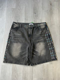 Vale Forever Candy Jorts in Black