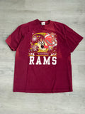 Vintage Westside Rams Taz Football Tee