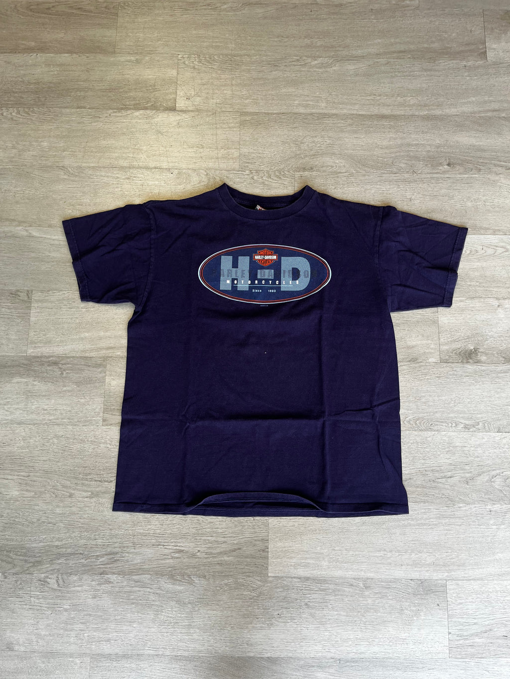 Vintage Harley Davidson Motor Sport In San Juan Puerto Rico Tee