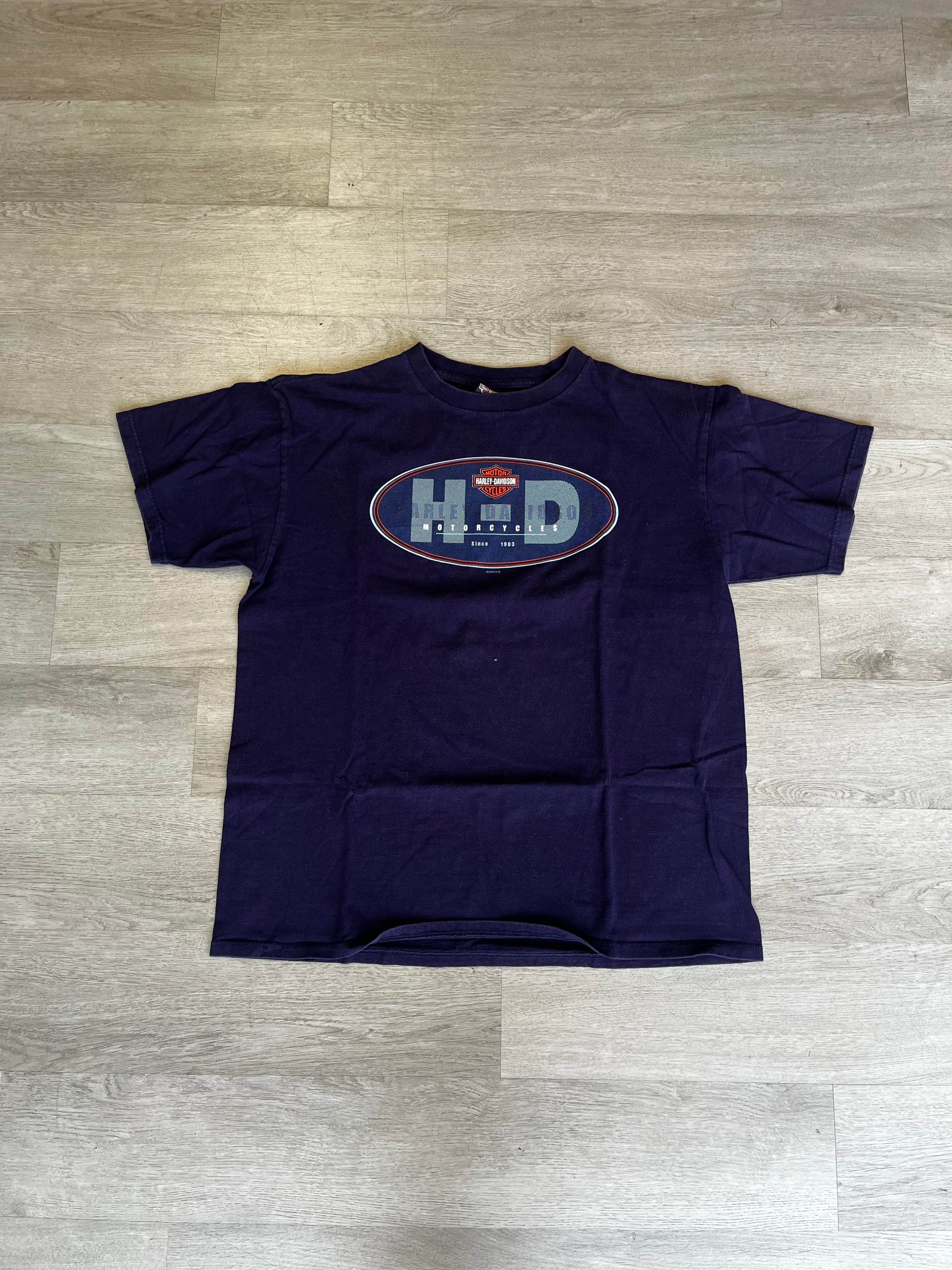 Vintage Harley Davidson Motor Sport In San Juan Puerto Rico Tee