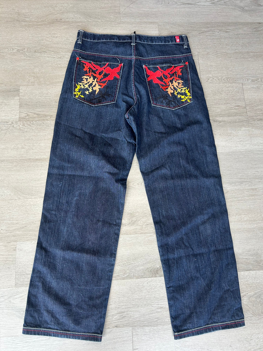 Vintage Brooklyn Express Baggy Jeans