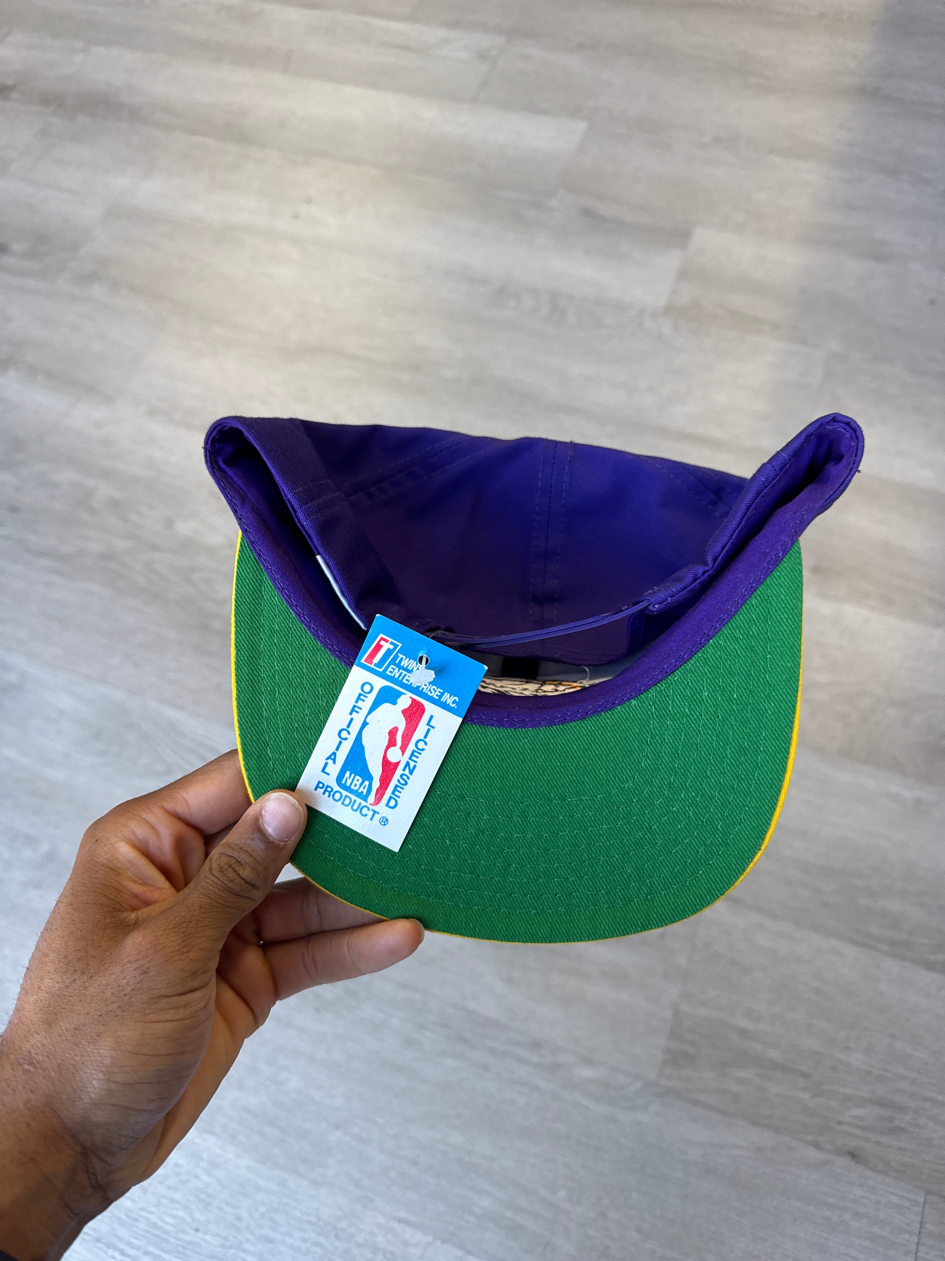 Vintage Twins Enterprise Los Angeles Lakers Snapback Hat
