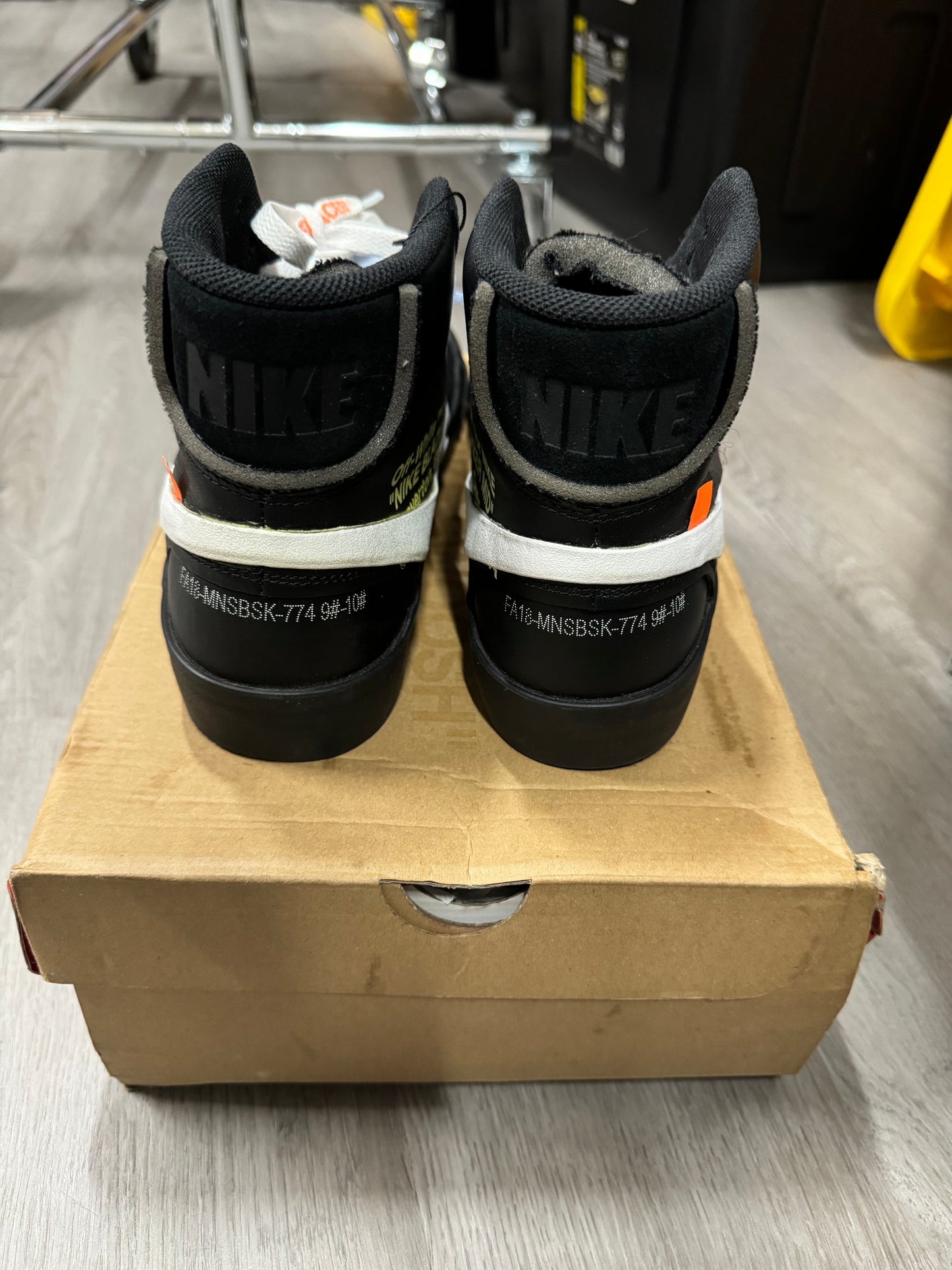 Pre-Owned Nike Blazer Mid Off-White Grim Reaper