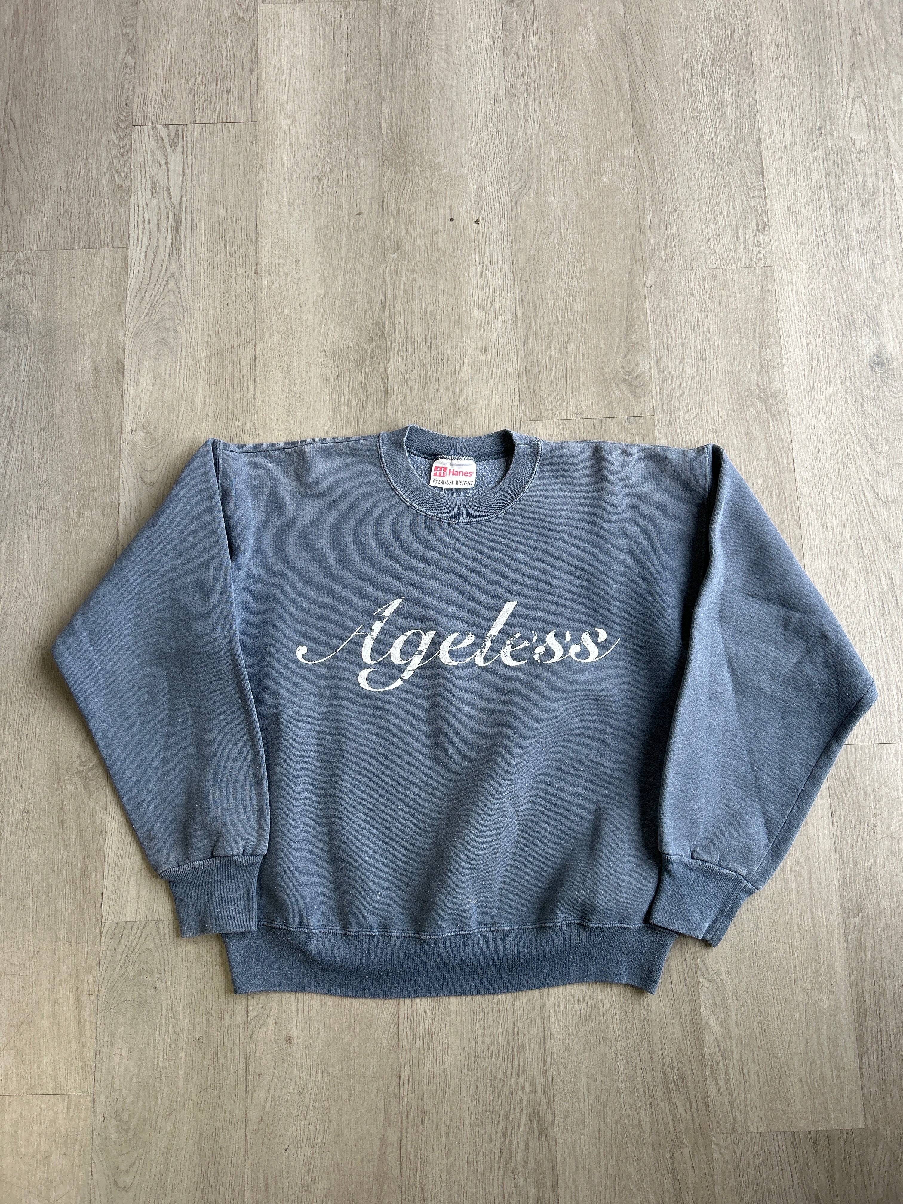 Vintage Hanes Ageless Slate Script Sweatshirt