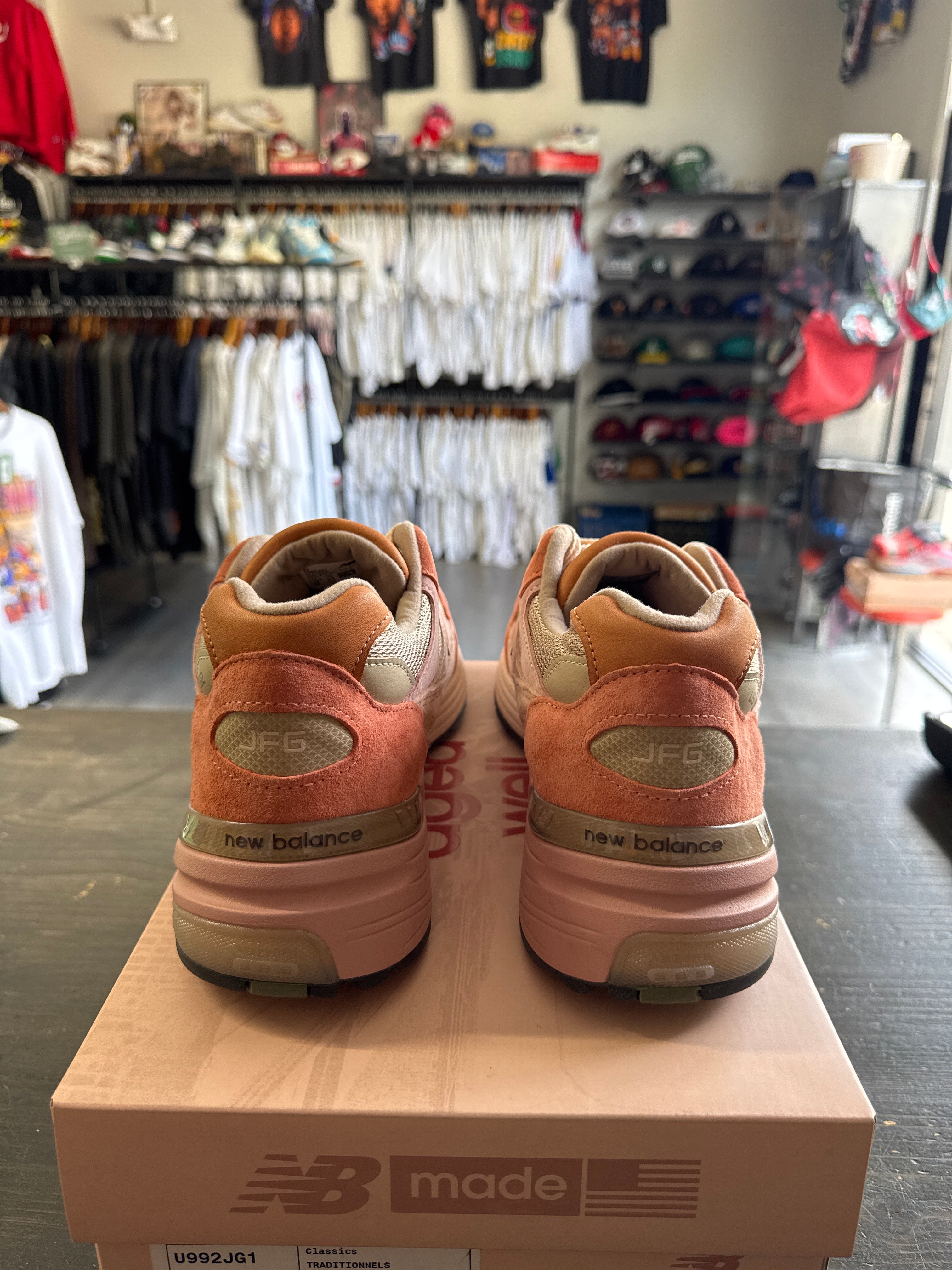 Pre-owned New Balance 992 MiUSA Joe Freshgoods Aged Well