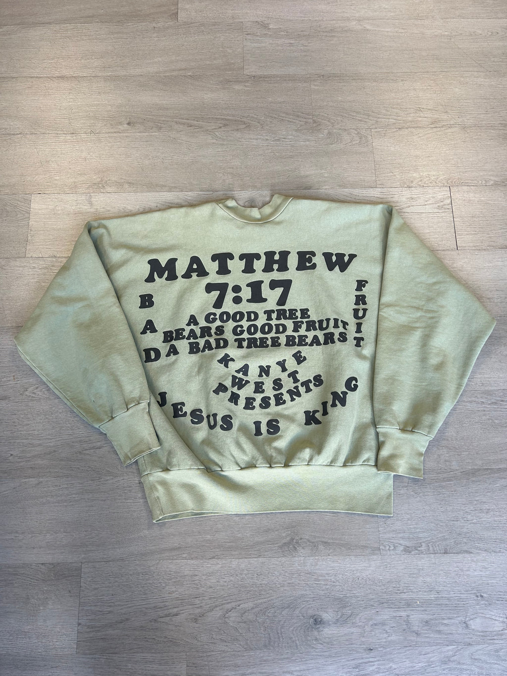 Kanye West x CPFM "Jesus Is King" Crewneck