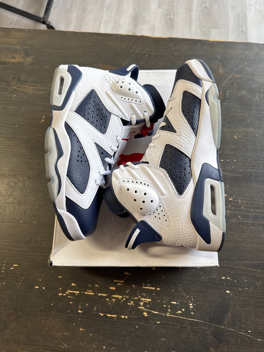 Pre-owned Jordan Retro 6 Olympic (2026)