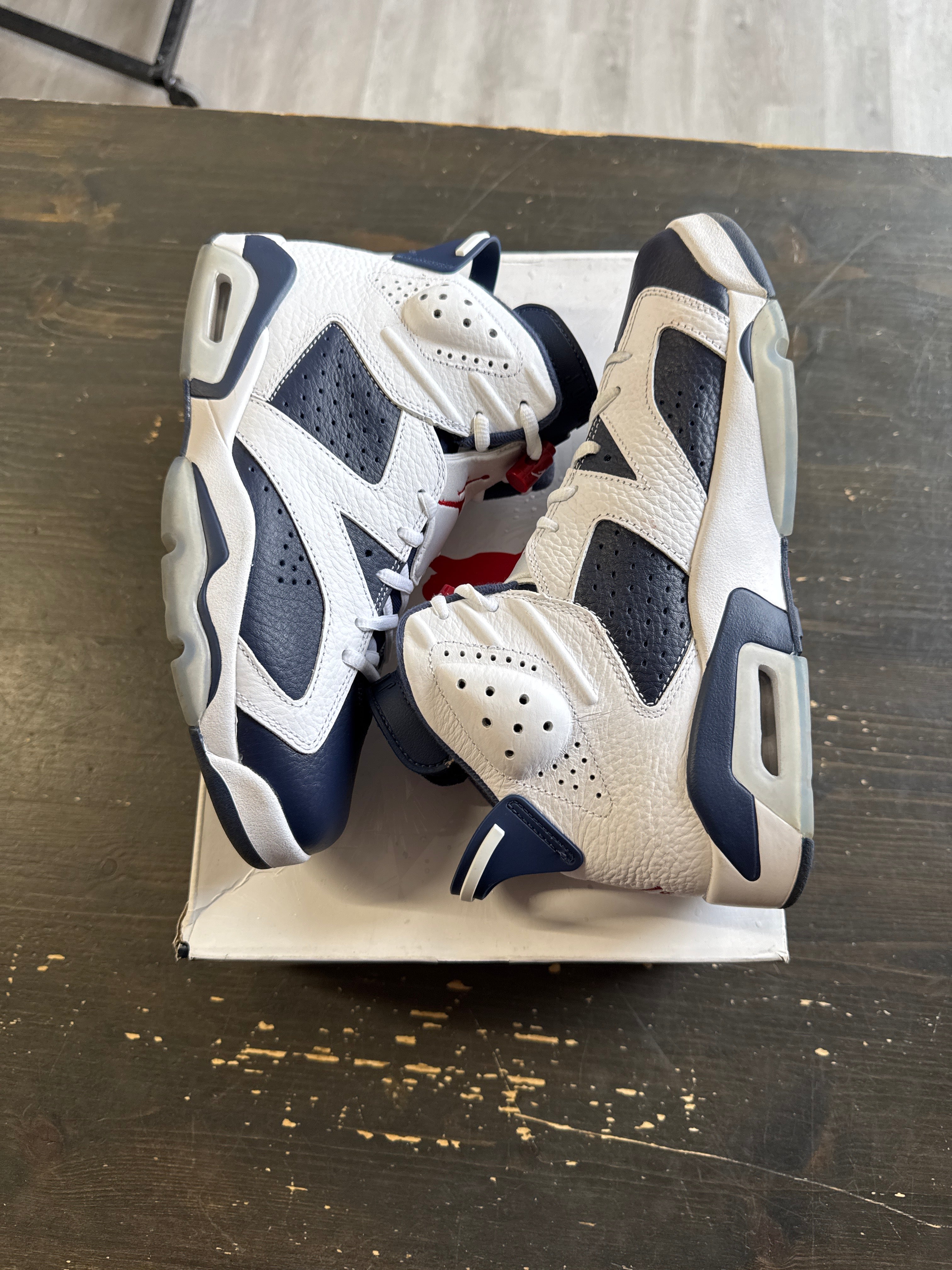 Pre-owned Jordan Retro 6 Olympic (2026)