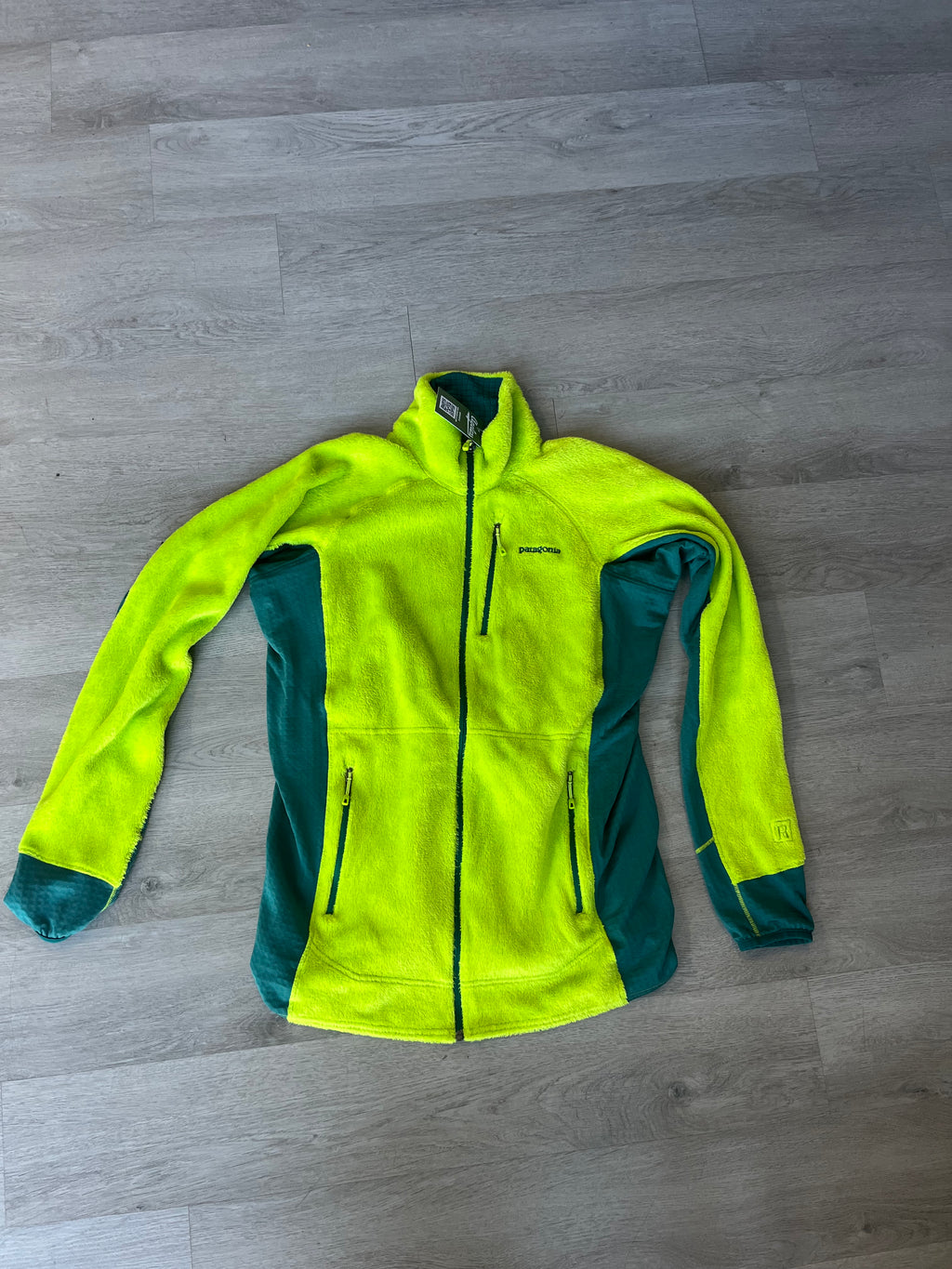 Neon Patagonia Fleece Jacket