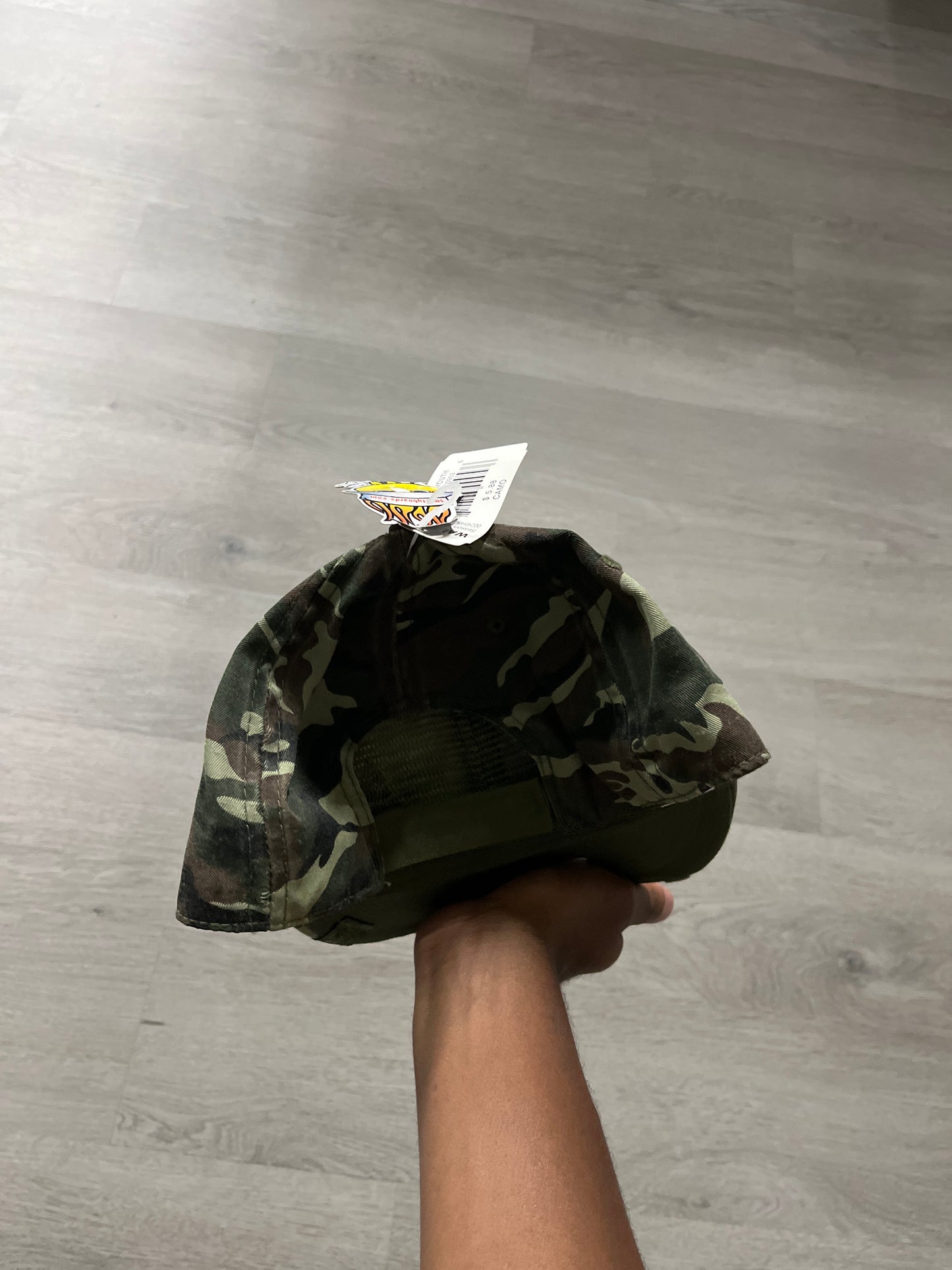 Vintage Camo Smarty Brand Hat