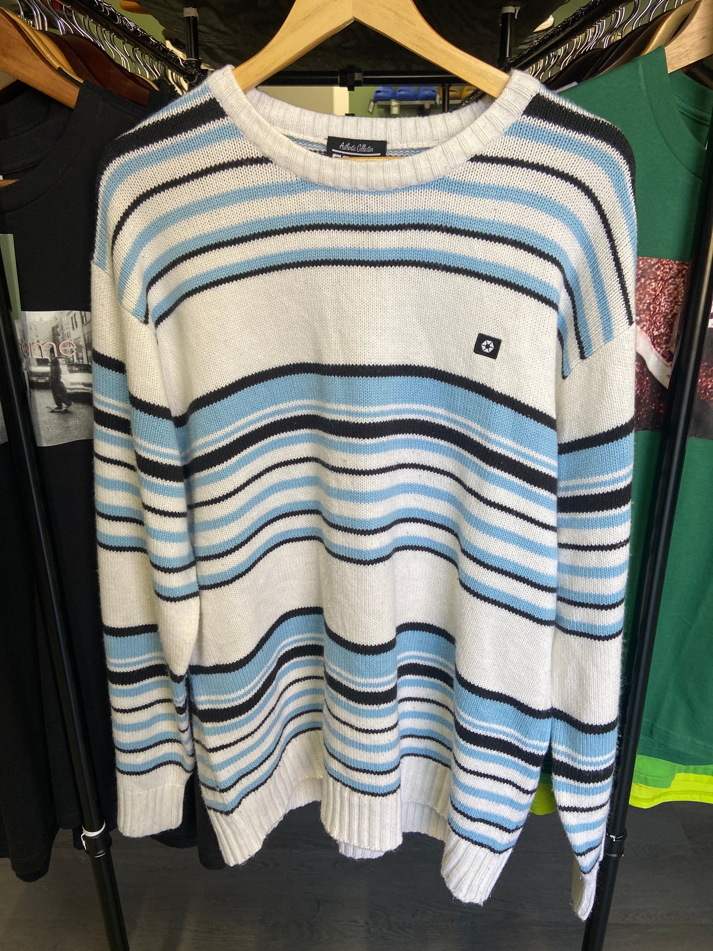 Vintage South Pole Stripe Sweater