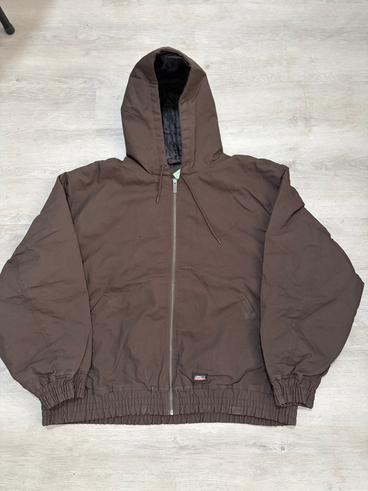 Vintage Dickies Brown Workwear Hooded Jacket