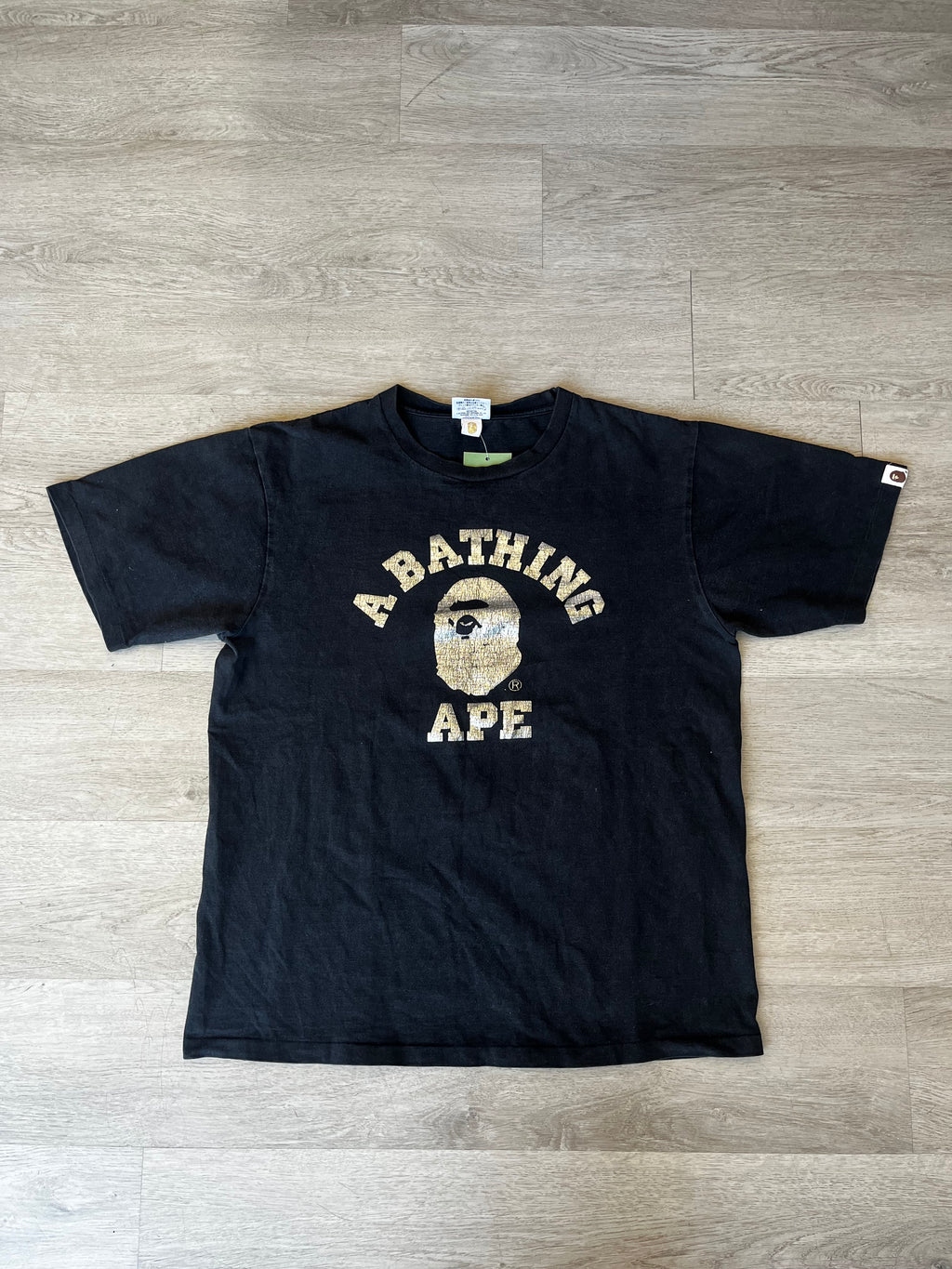 Silver College A Bathing Ape Tee