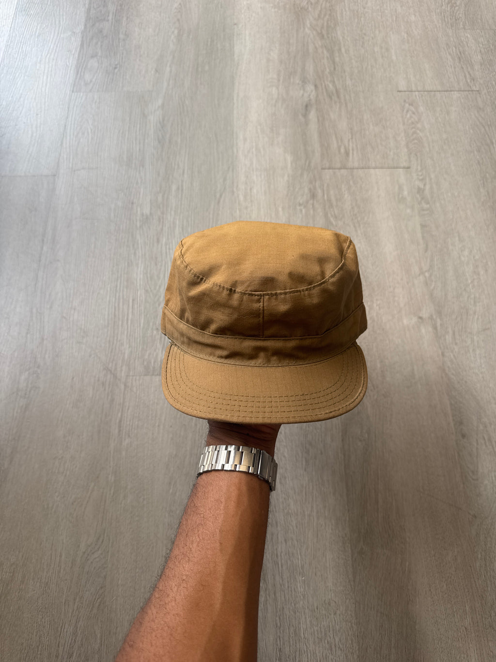 Vintage 1991 US Military BDU Combat Patrol Sunfaded Cadet Cap Hat