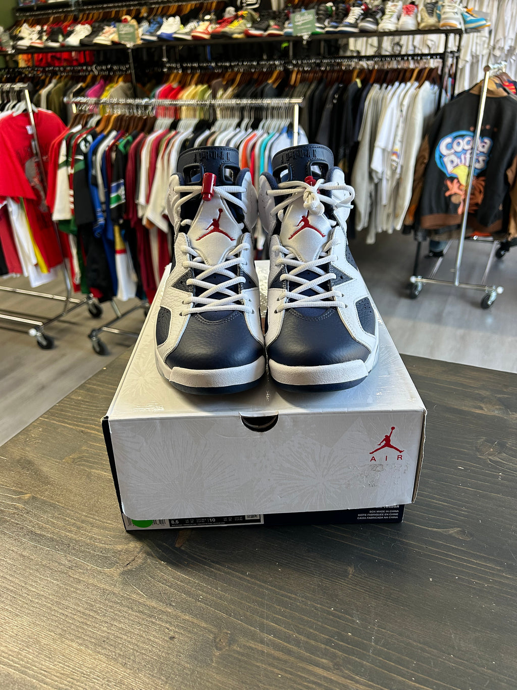Pre-Owned Jordan 6 Retro Olympic (2024)