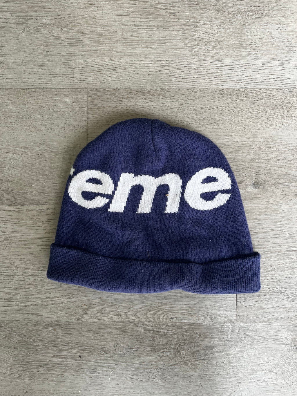 Supreme Big Logo Beanie