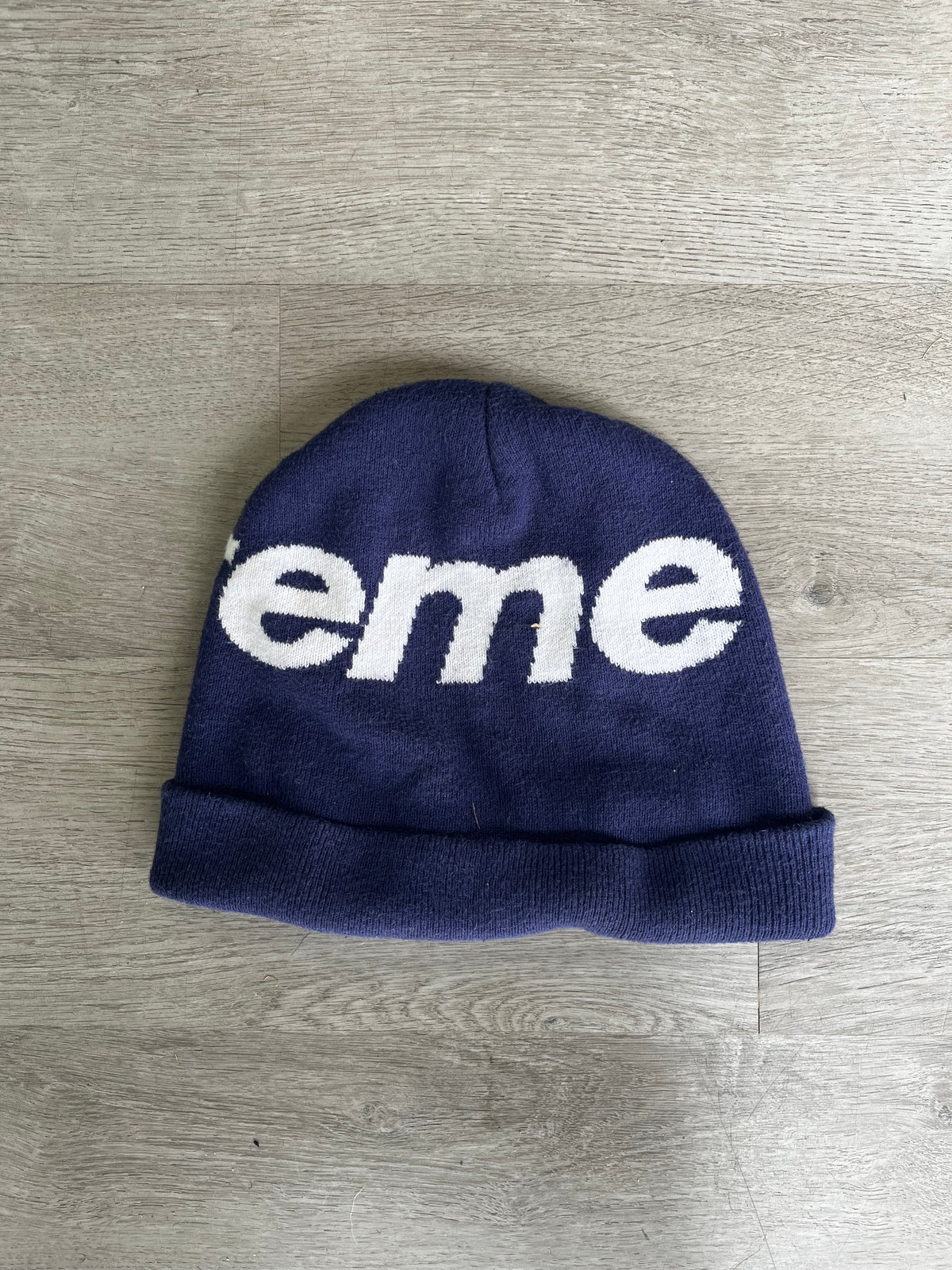 Supreme Big Logo Beanie