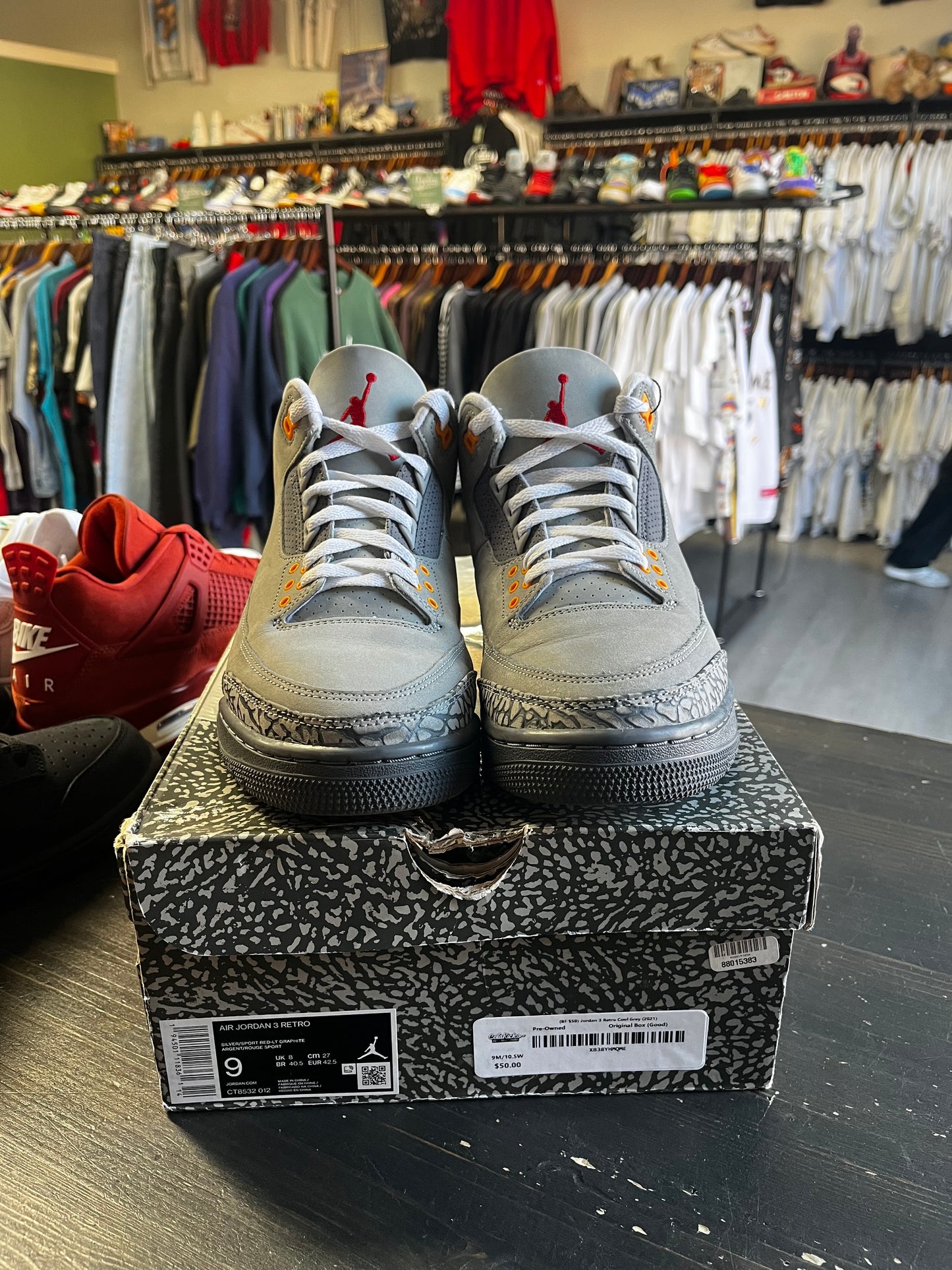 Air Jordan 3 Retro Cool Grey (2021)
