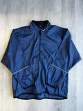 Vintage Navy Nike Tubed WindBreaker
